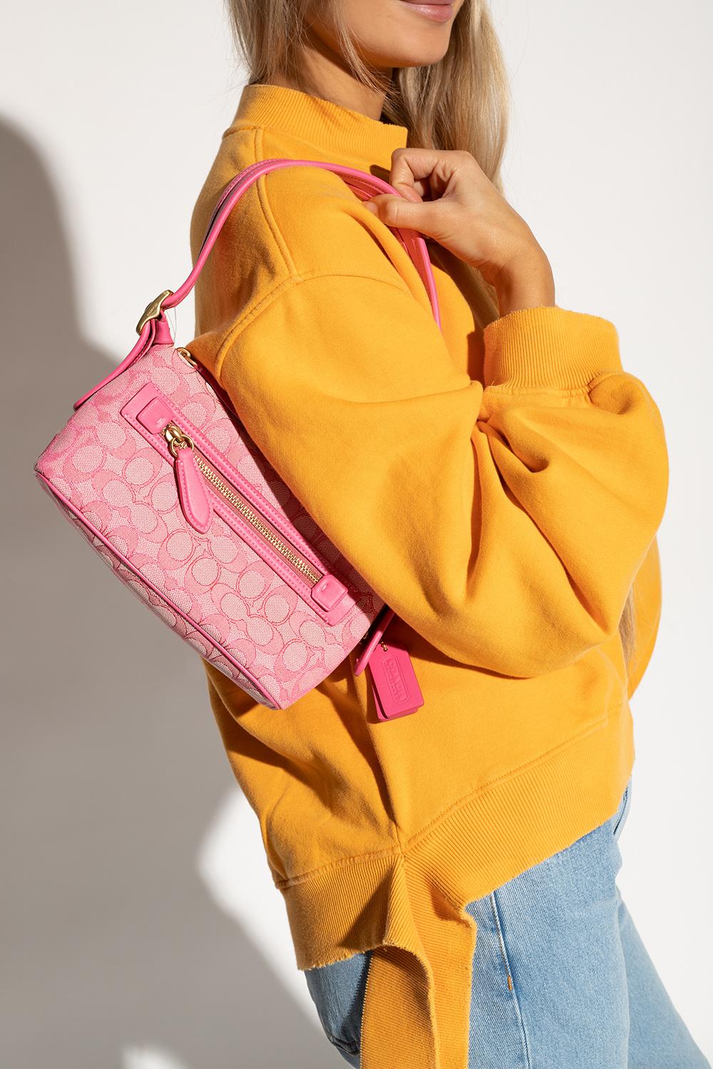 Coach Demi Bag Pink Signature Coach Purse COACH® Outlet Demi