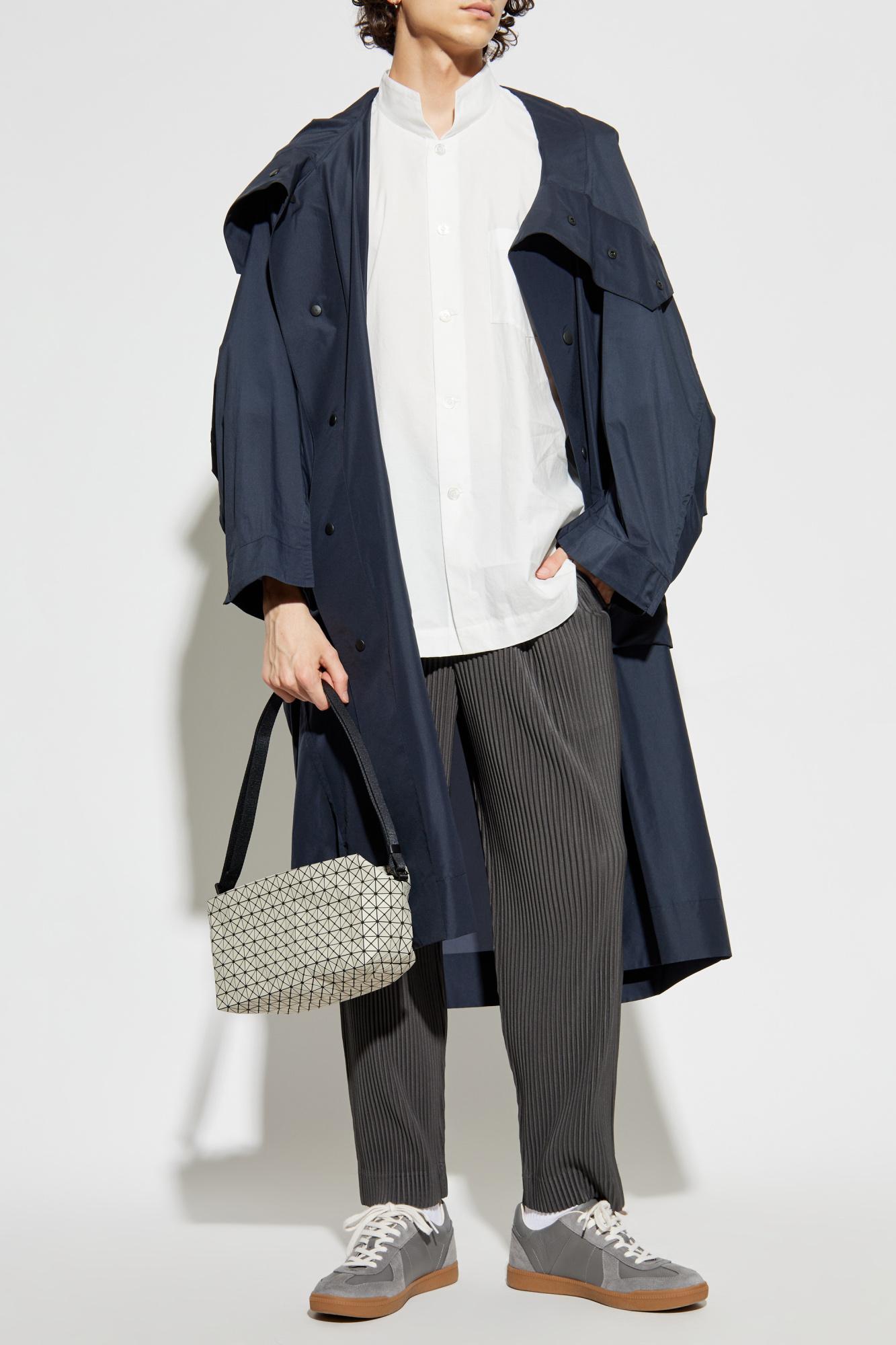 HOMME PLISSÉ ISSEY MIYAKE チェスターコート ネイビー homme plisse issey miyake 2022aw tailed pleats