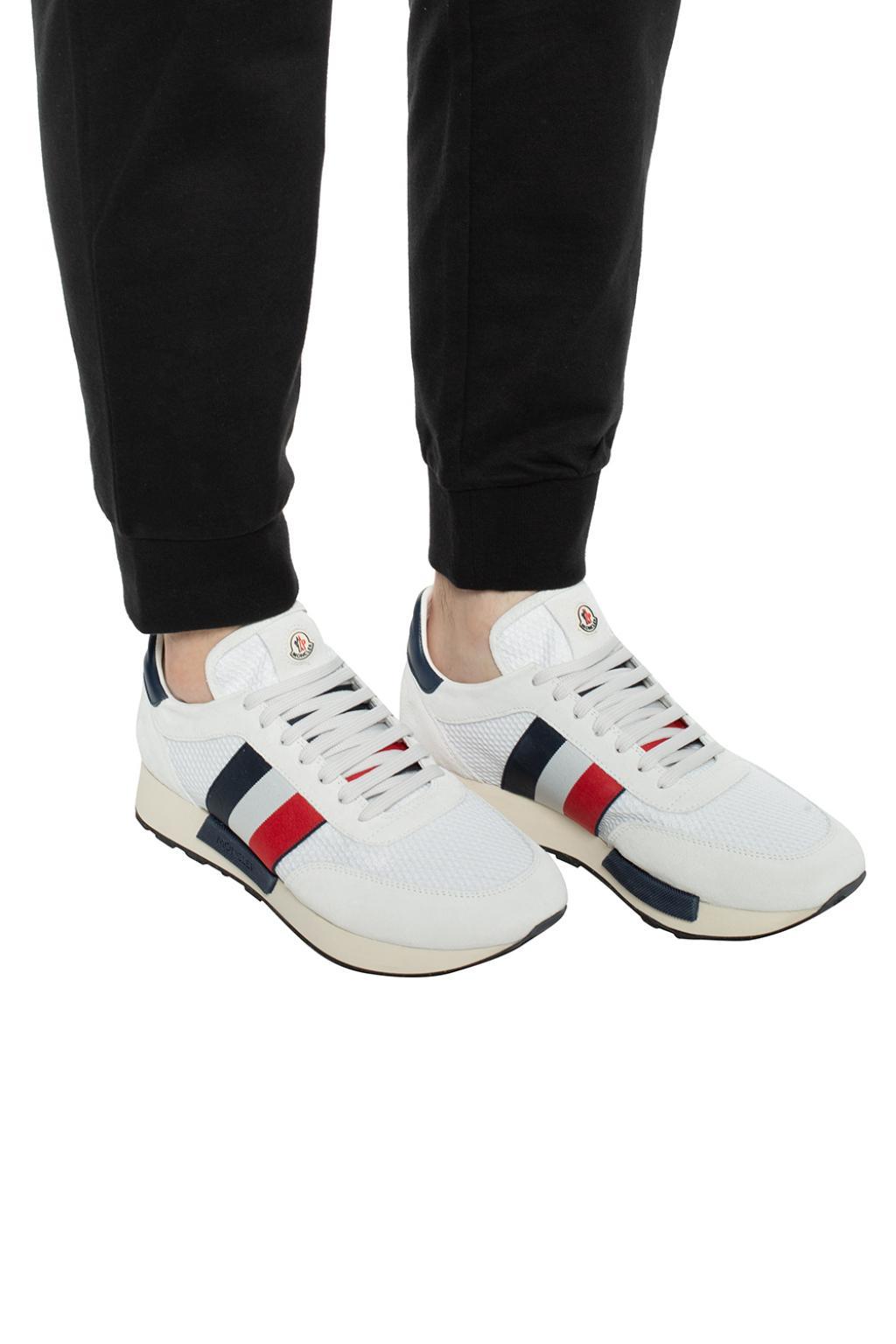 Moncler Suede Horace Sneakers for Men | Lyst