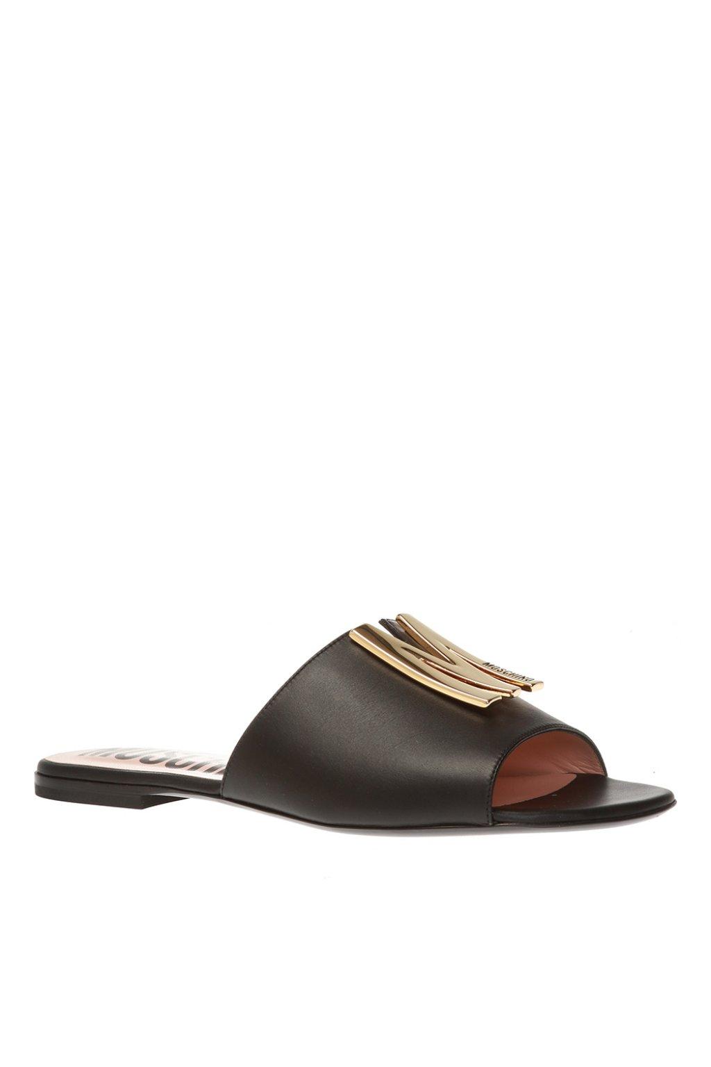moschino slides on sale