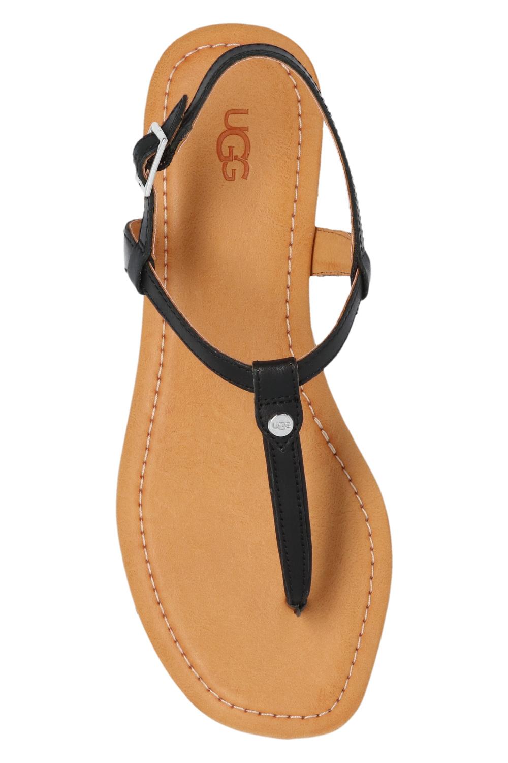UGG 'madeena' Sandals in Black | Lyst
