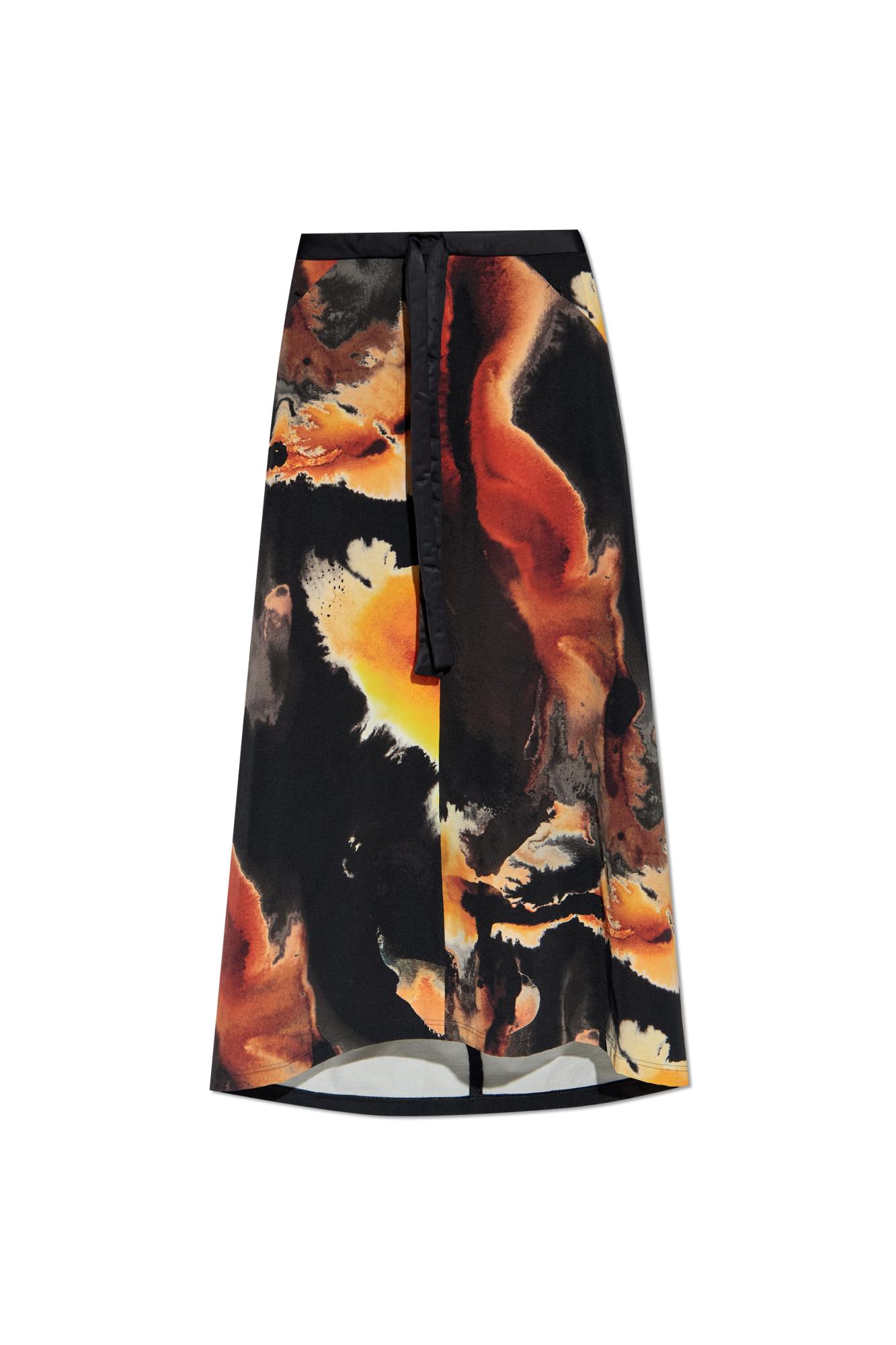 スカート Y-3 'W wire skirt' midi skirt Y-3 W Wire Skirt Midi Skirt In Black | ModeSens