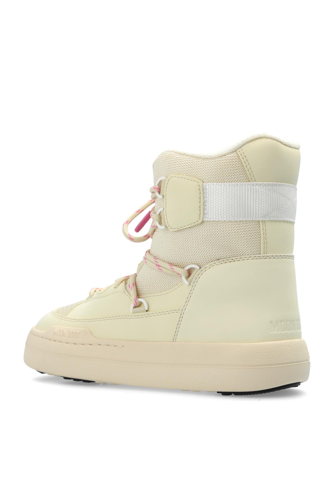 Moon Boot Snow Boots Park Sneaker Boot in Natural | Lyst