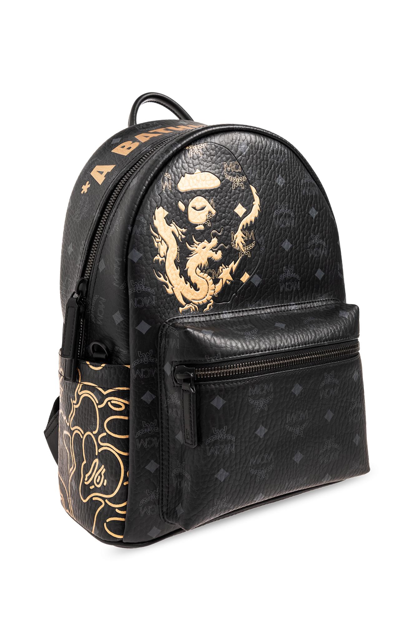 MCM X Bape in Black for Men | Lyst