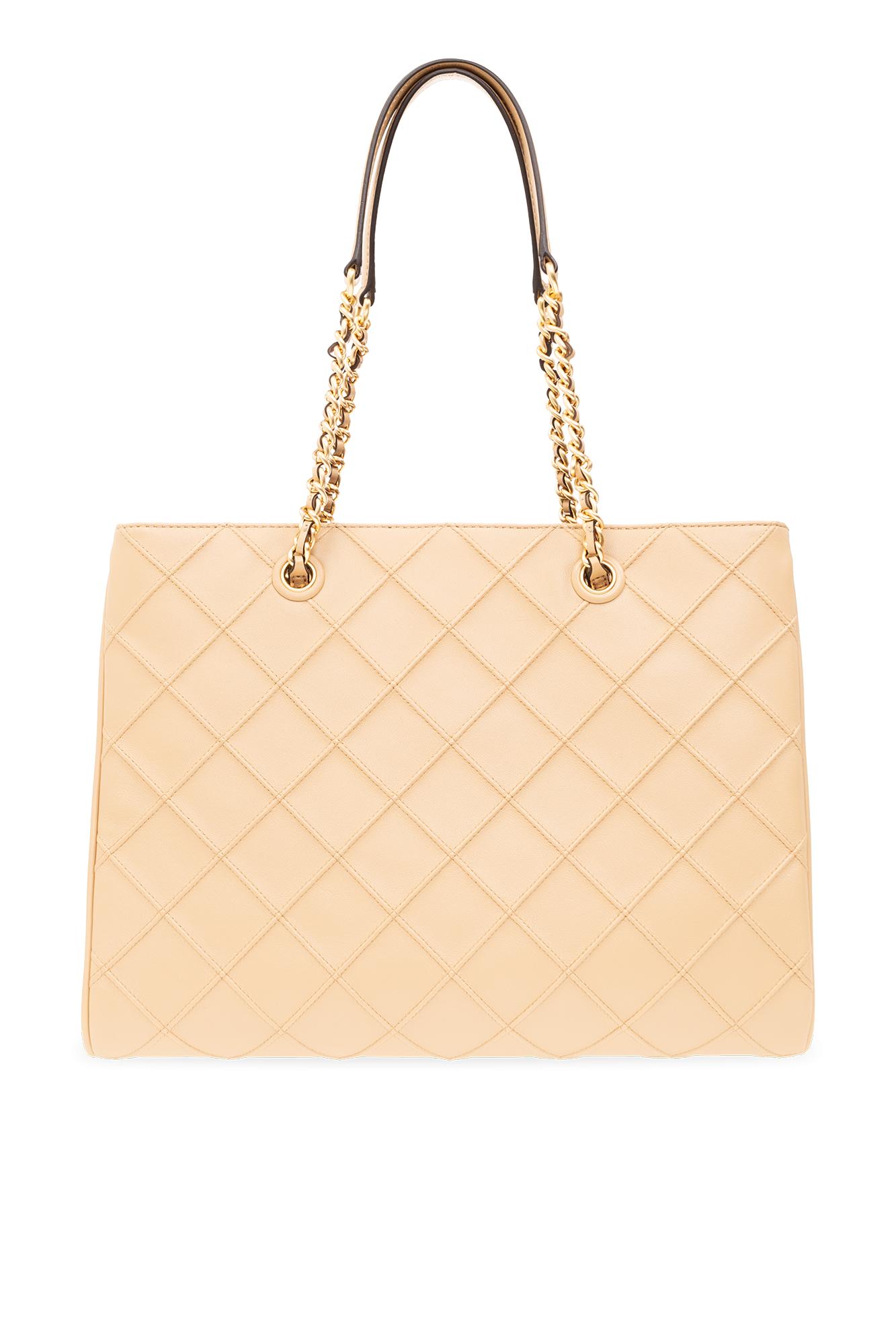 Tory Burch Fleming Shopping Bag in Quilted Leather