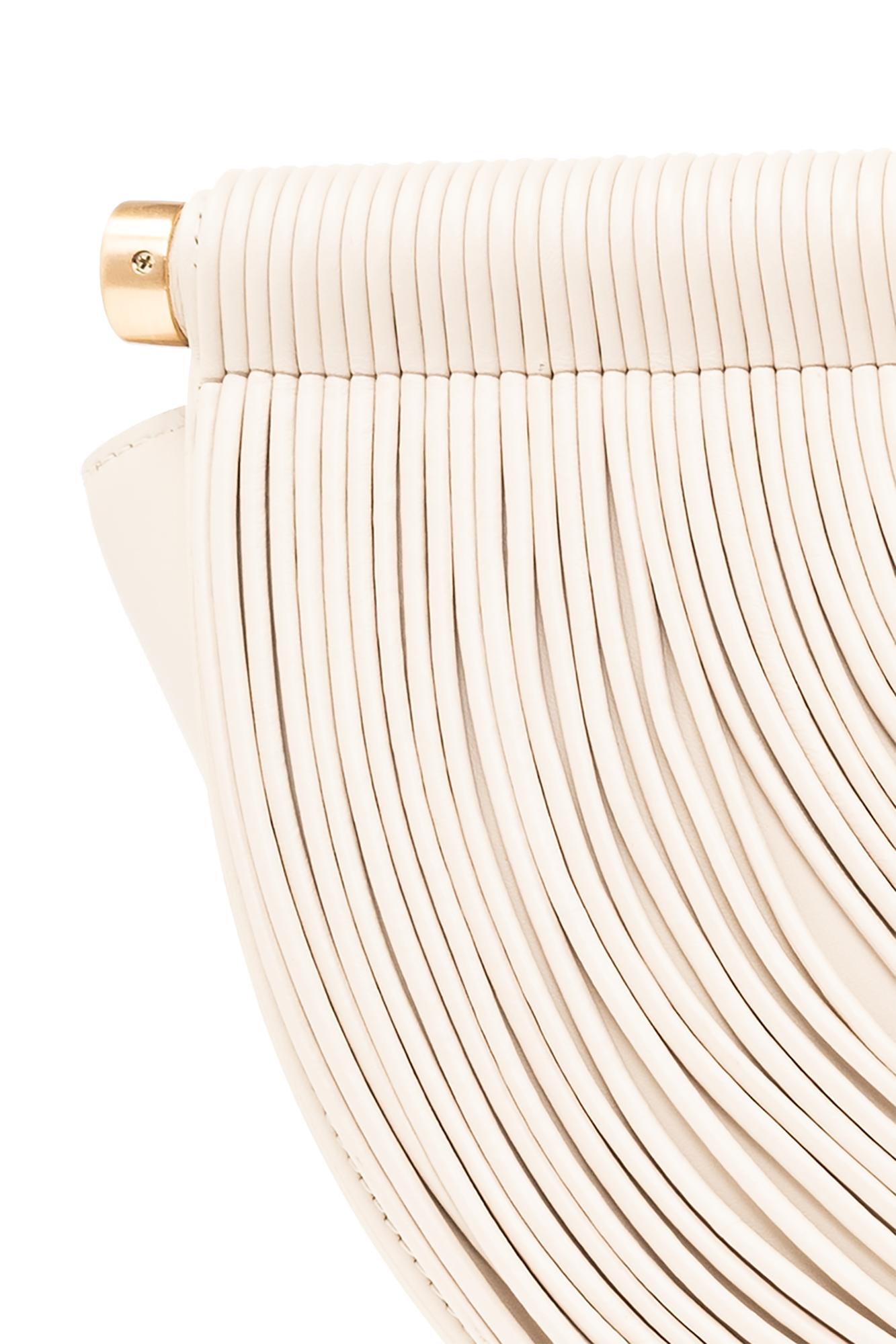 トートバッグ CULT GAIA Lou Top Handle Bag - Cult Gaia - Leather - Beige LOU CLUTCH - SAND – CULT GAIA