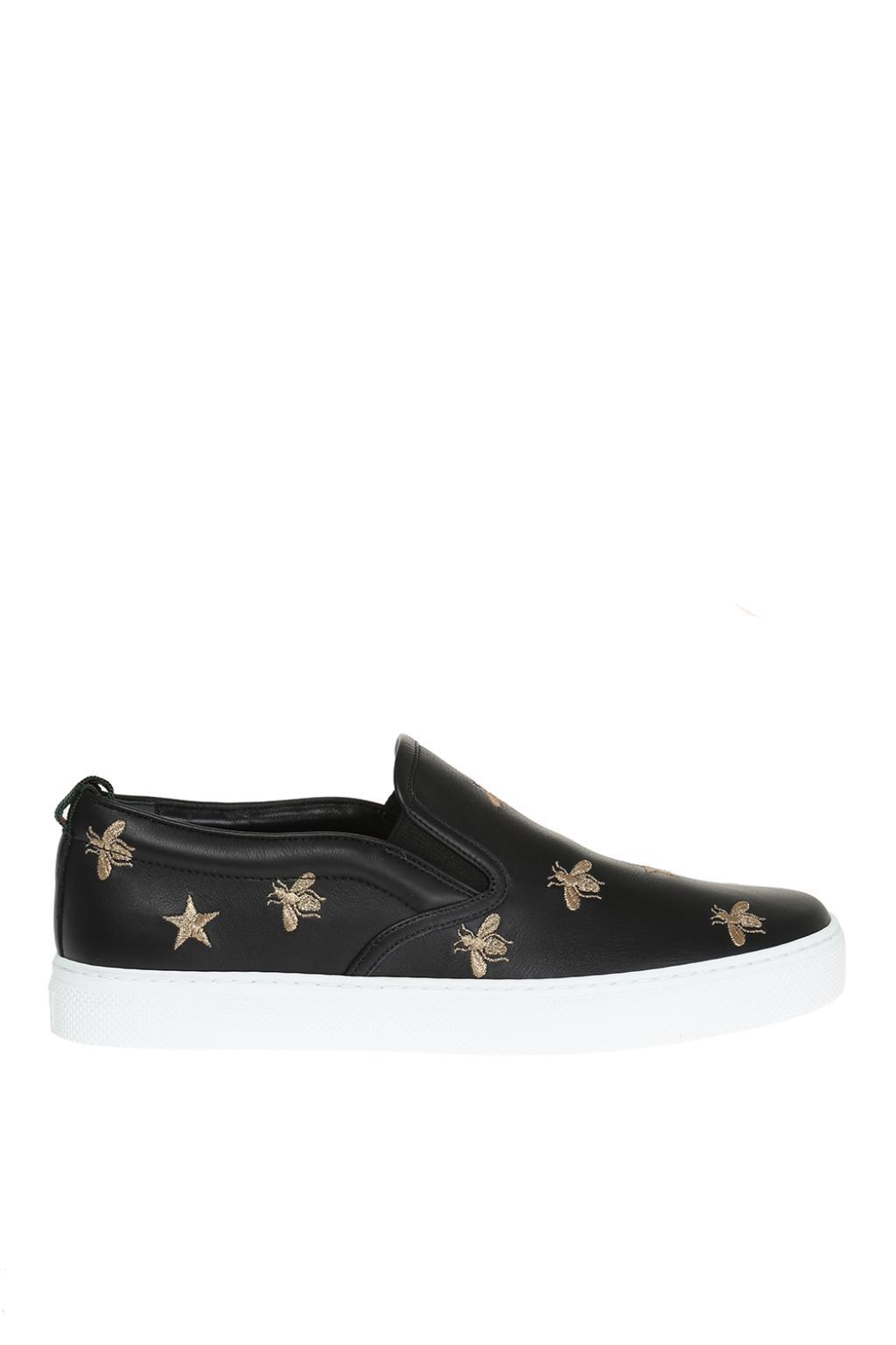 Buy Gucci Men's Dublin Microguccissima Leather Signature Slip-On Sneaker,  Black (11.5 US / 10.5 at