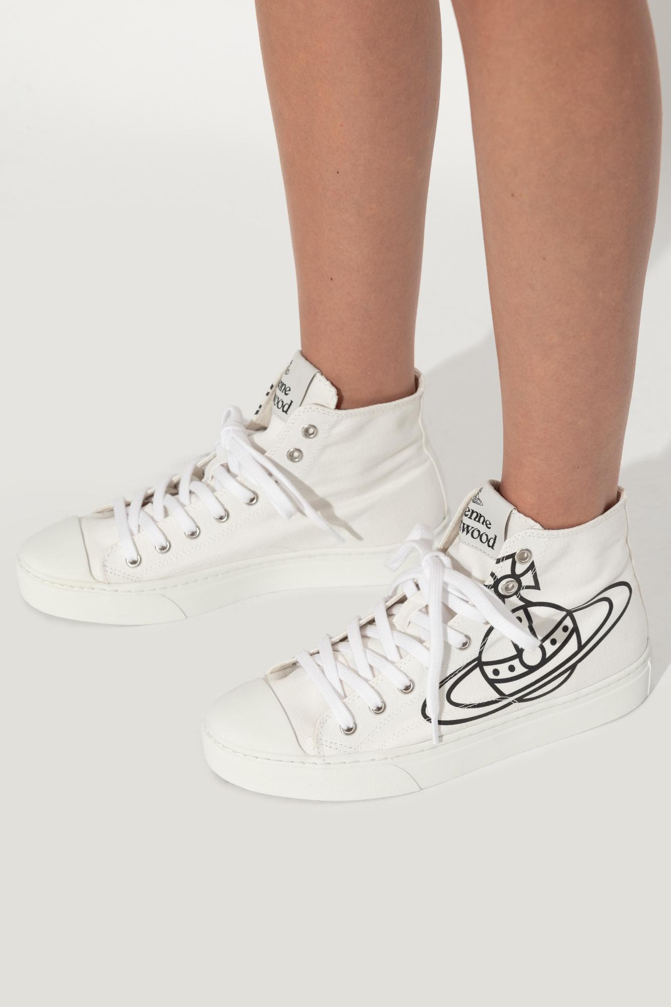 【VIVIENNE WESTWOOD】ブラック Plimsoll ローカットスニーカー Vivienne Westwood ヴィヴィアンウエストウッド スニーカー