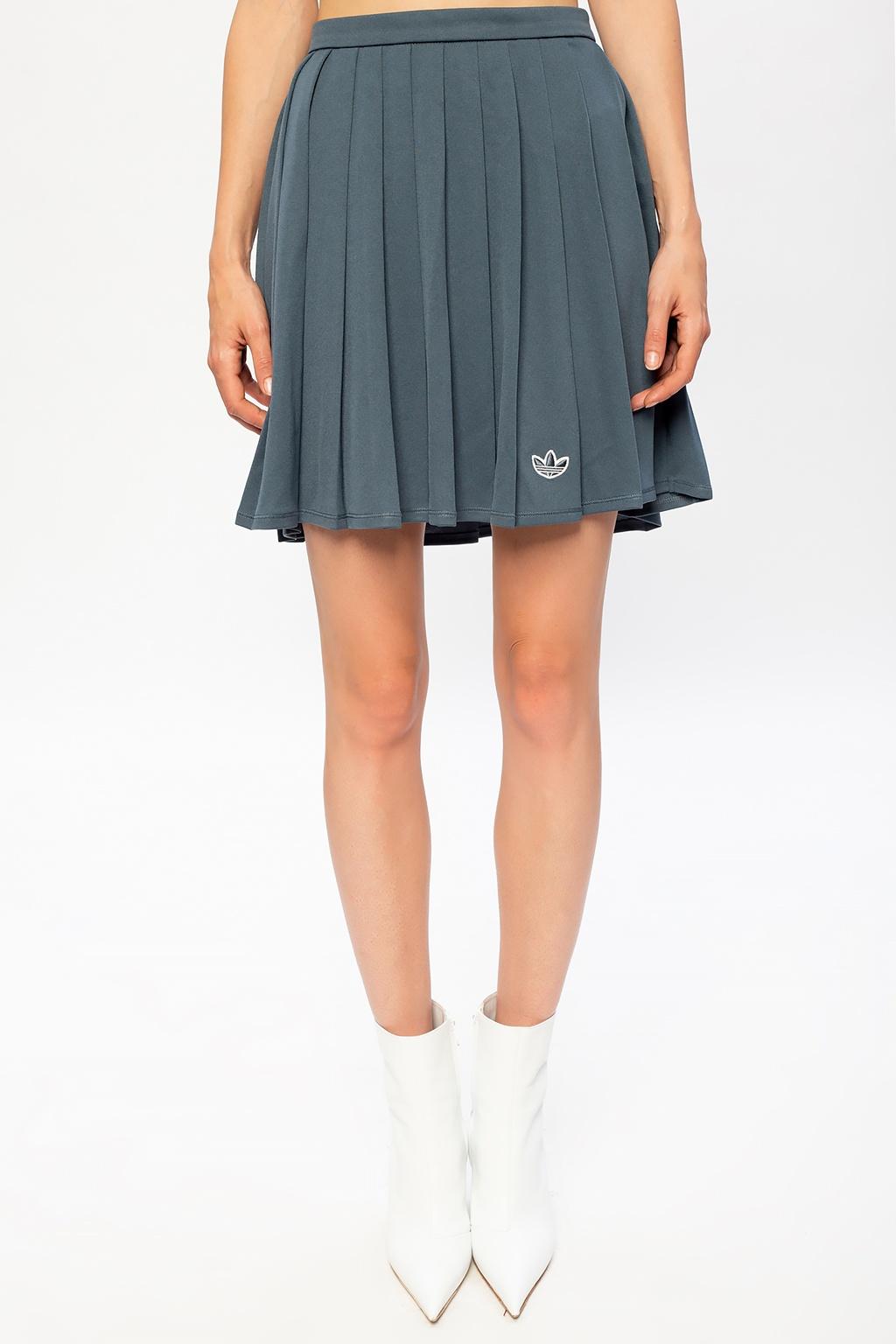 adidas Originals Pleated Skirt Green | Lyst