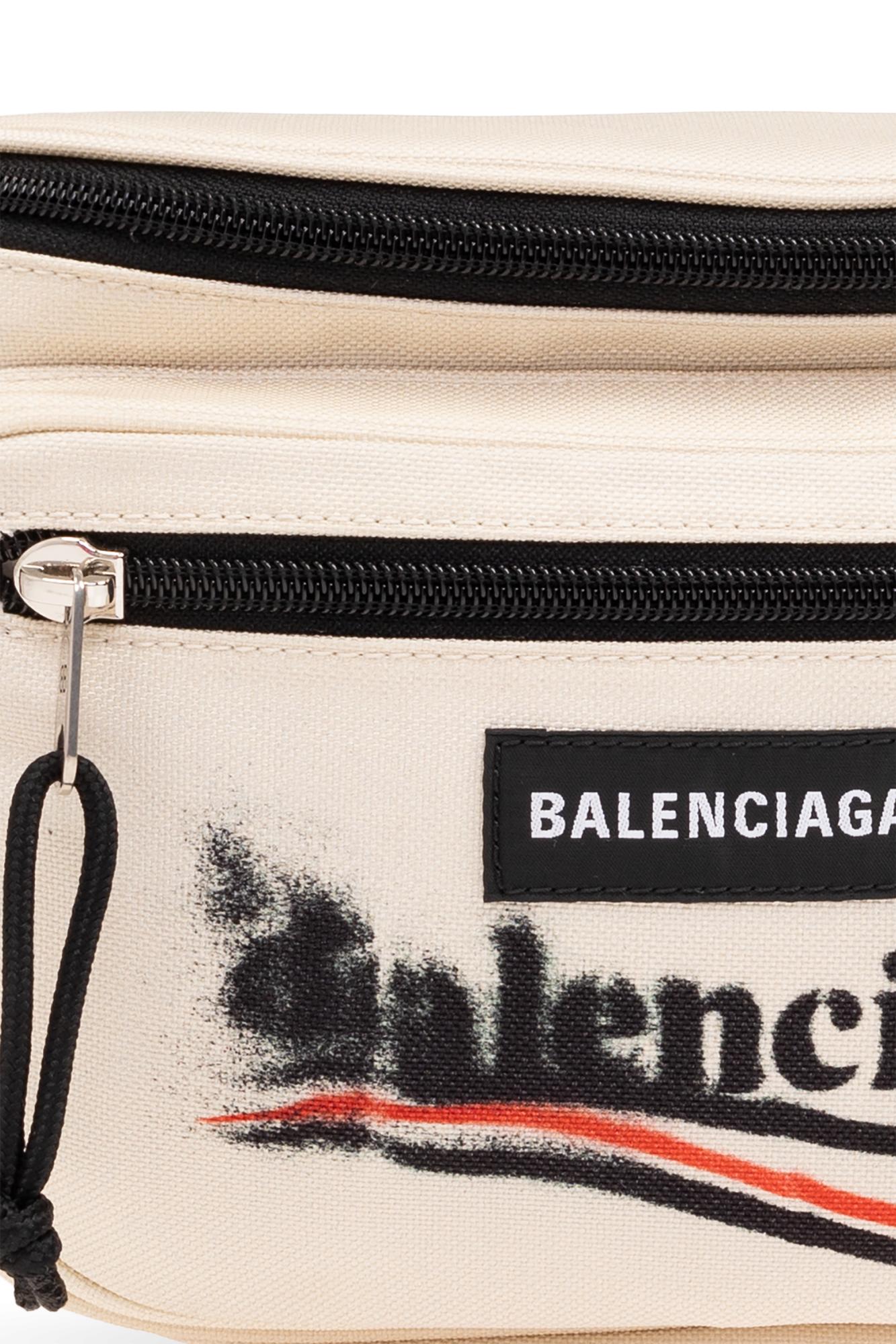 Balenciaga Belt Bag in White for Men Lyst Australia