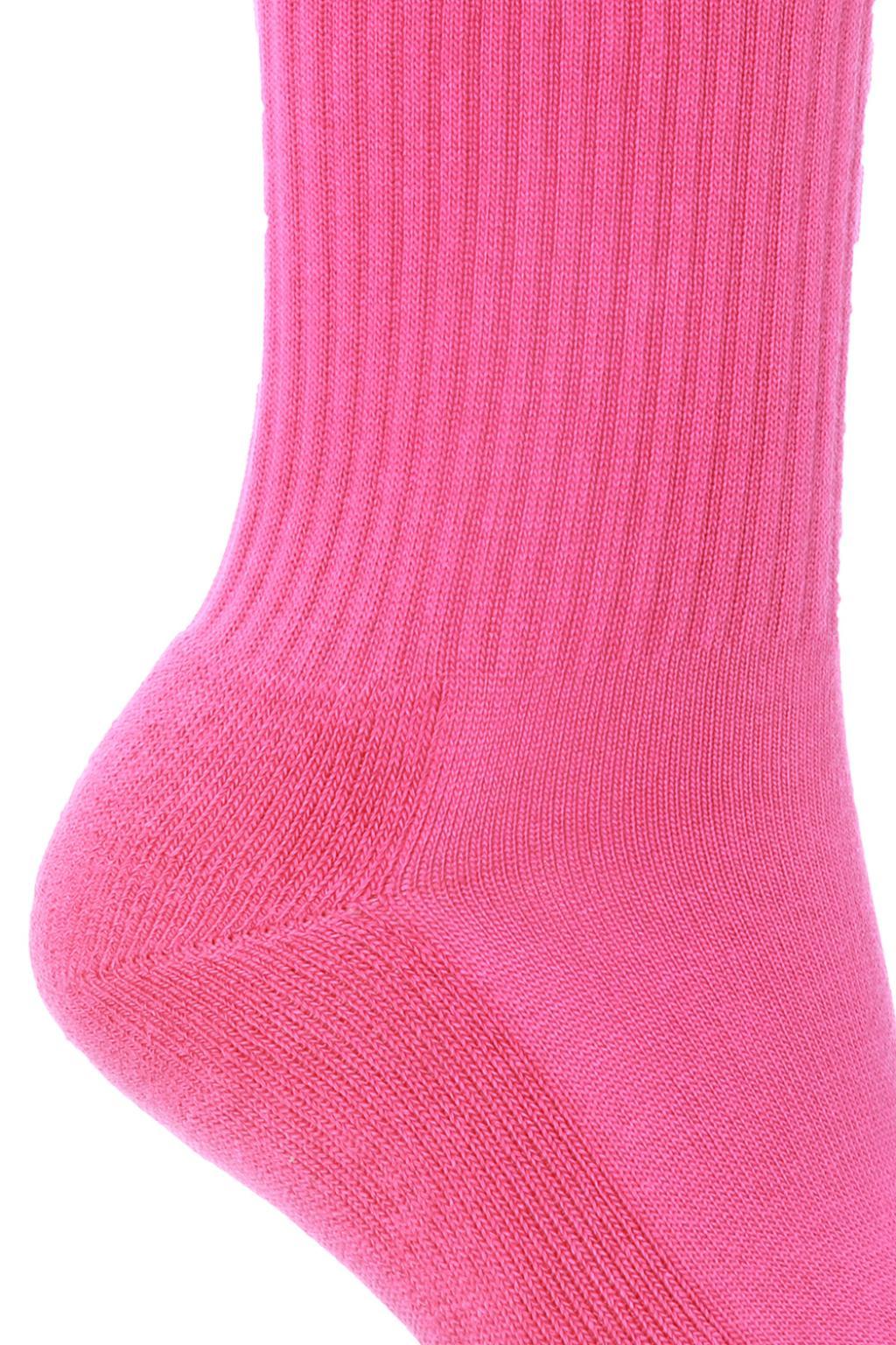 balenciaga socks pink