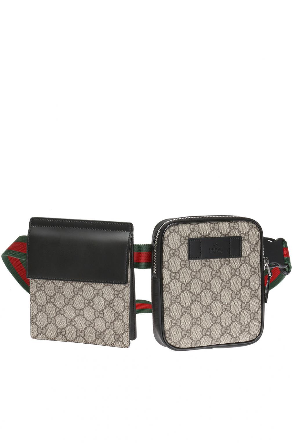 Gucci Belt Bag With 2 Pouches in Brown for Men | Lyst
