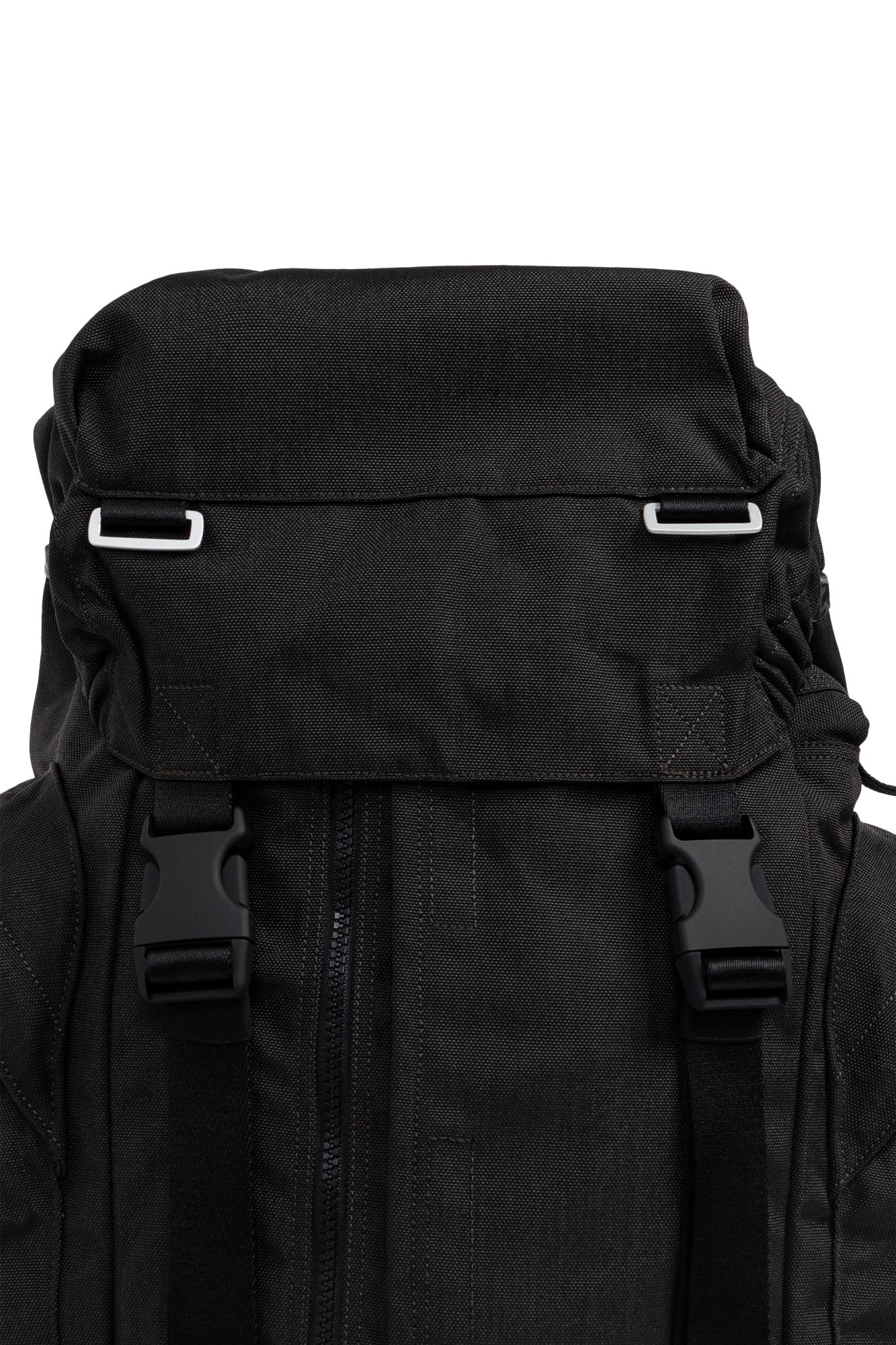 Stone Island Backpack With Logo in Black for Men | Lyst