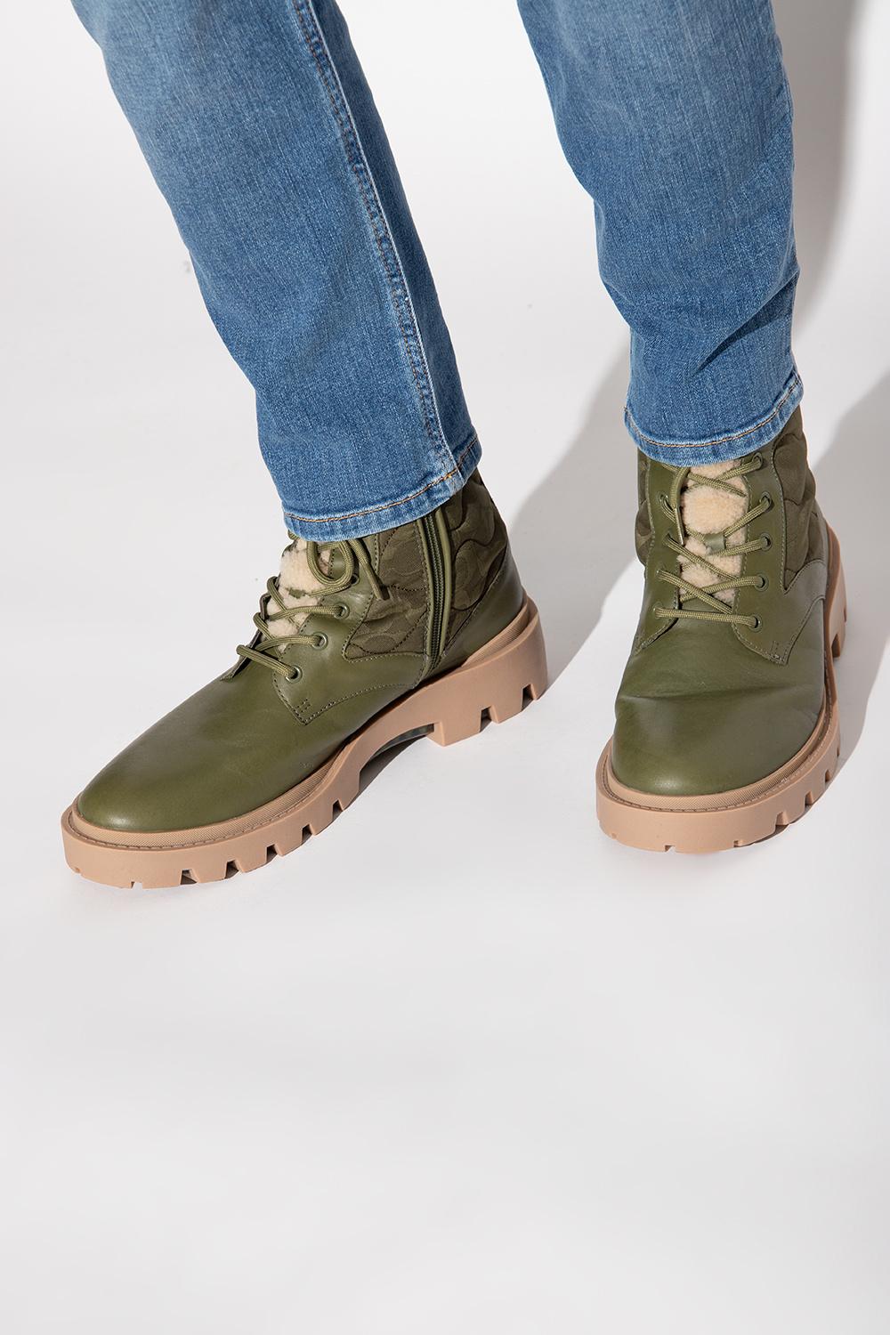 COACH 'citysole Lace Up' Ankle Boots in 