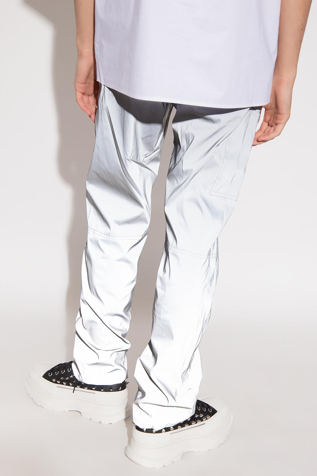 Helmut Lang Reflective Trousers in Gray for Men