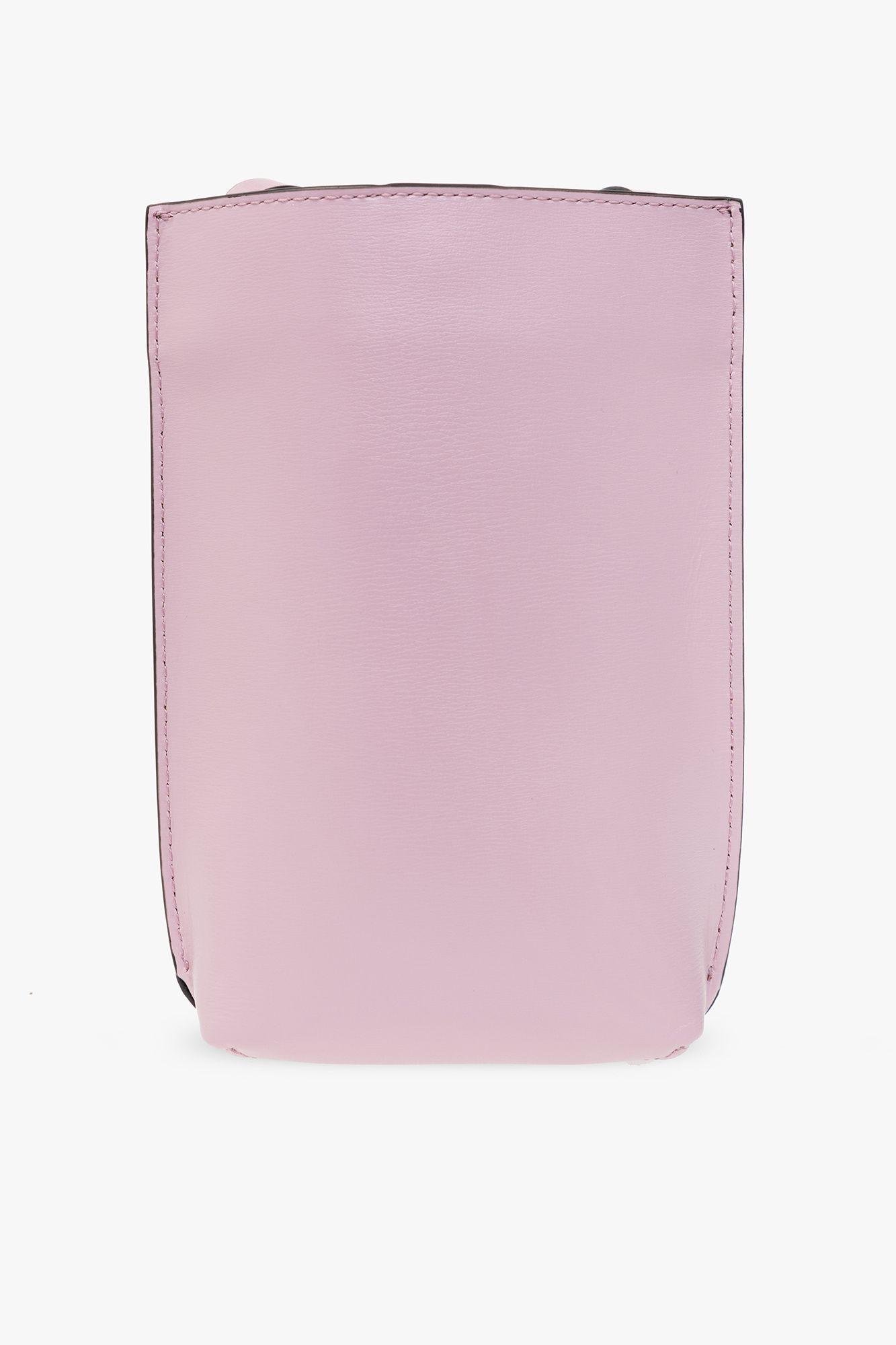 Ganni 'banner Small' Shoulder Bag in Pink | Lyst