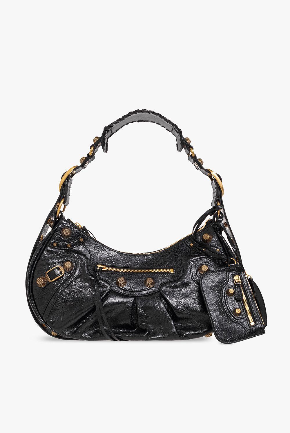 Balenciaga 'le Cagole Small' Shoulder Bag in Black | Lyst