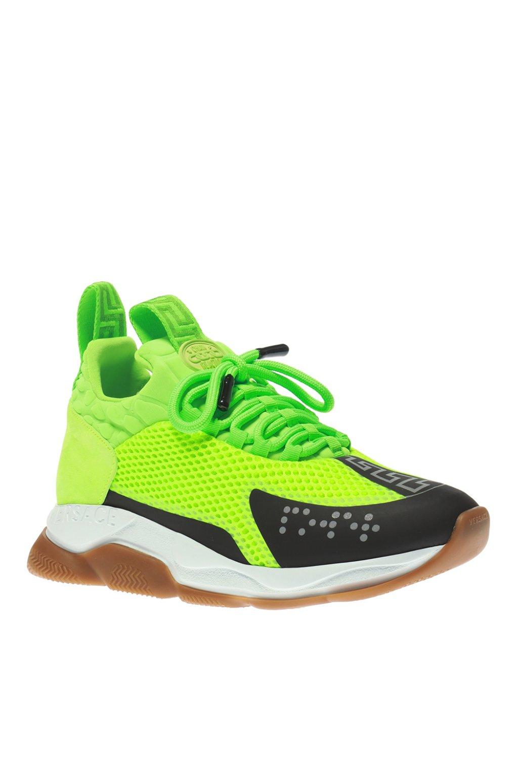 versace chain reaction neon green