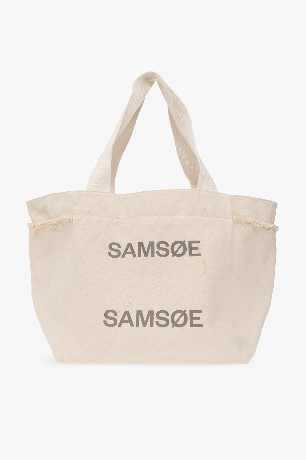 Samsøe & Samsøe 'lamis Large' Shopper Bag in Natural | Lyst Australia