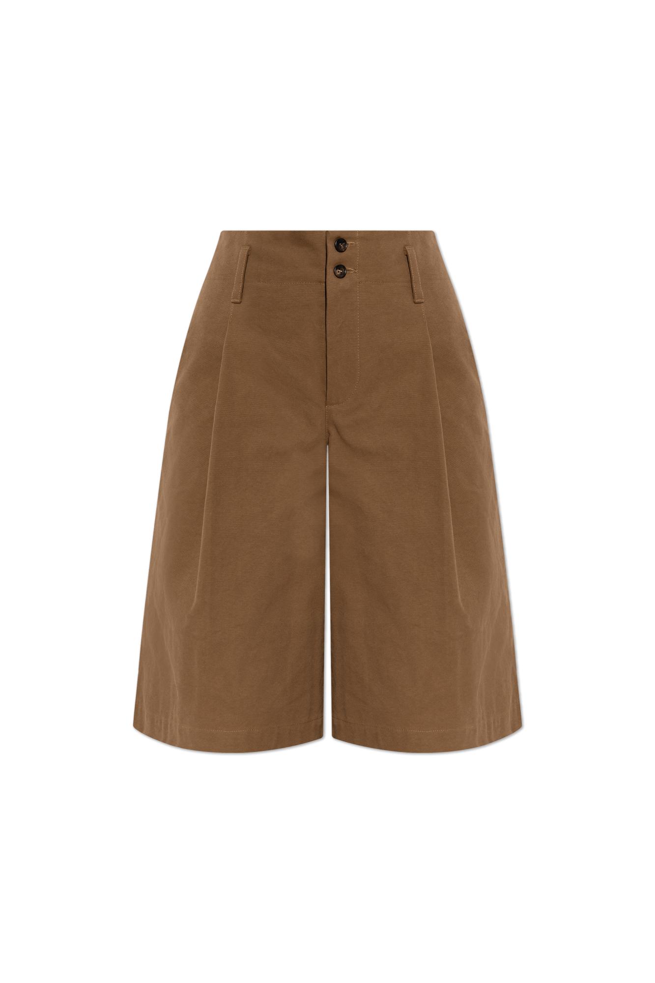 クロエ Chloe Virgin Wool Shorts Chloé Virgin Wool Shorts | Blue | FARFETCH