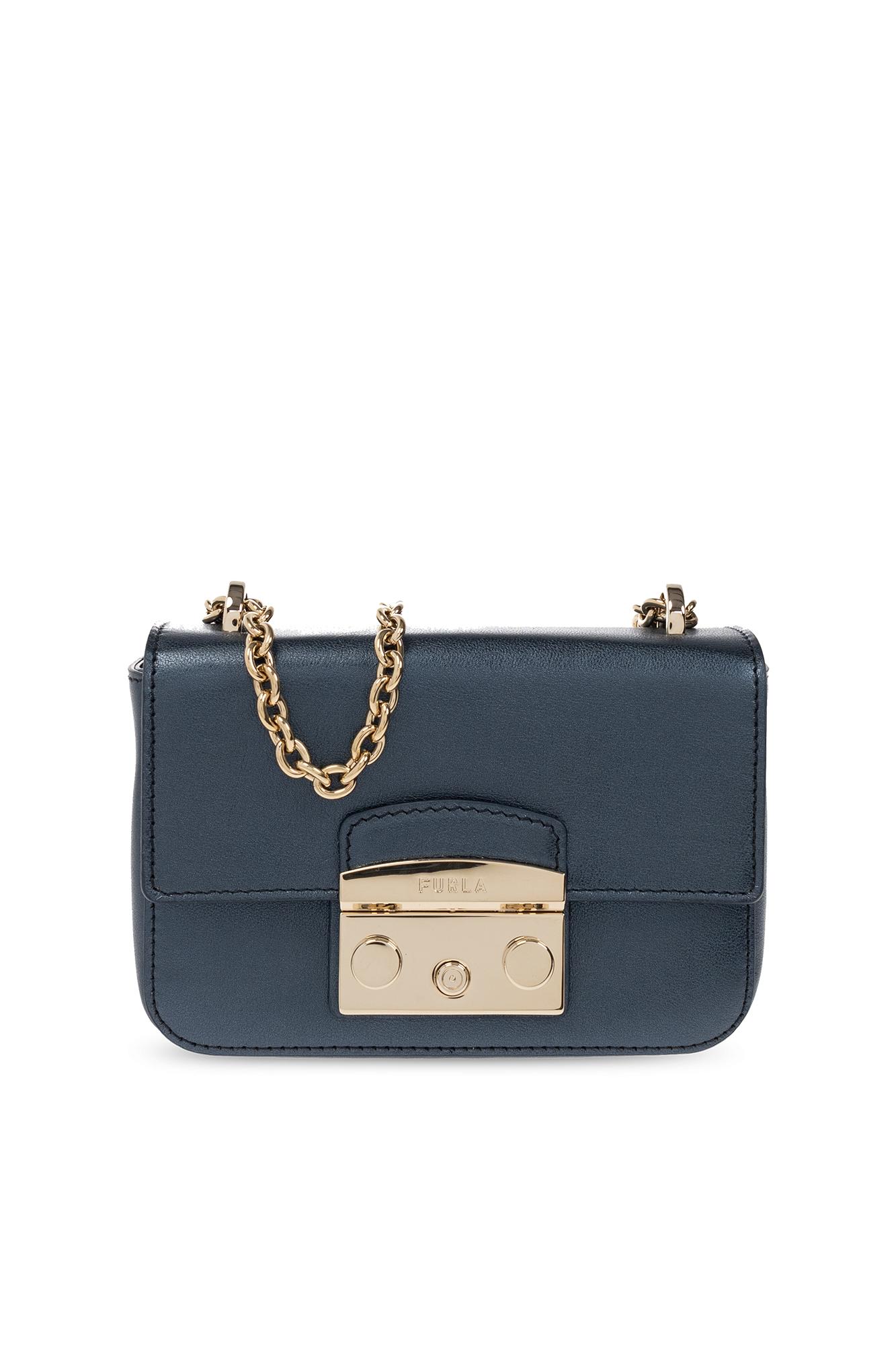 Furla metropolis Mini Shoulder Bag in Blue Lyst