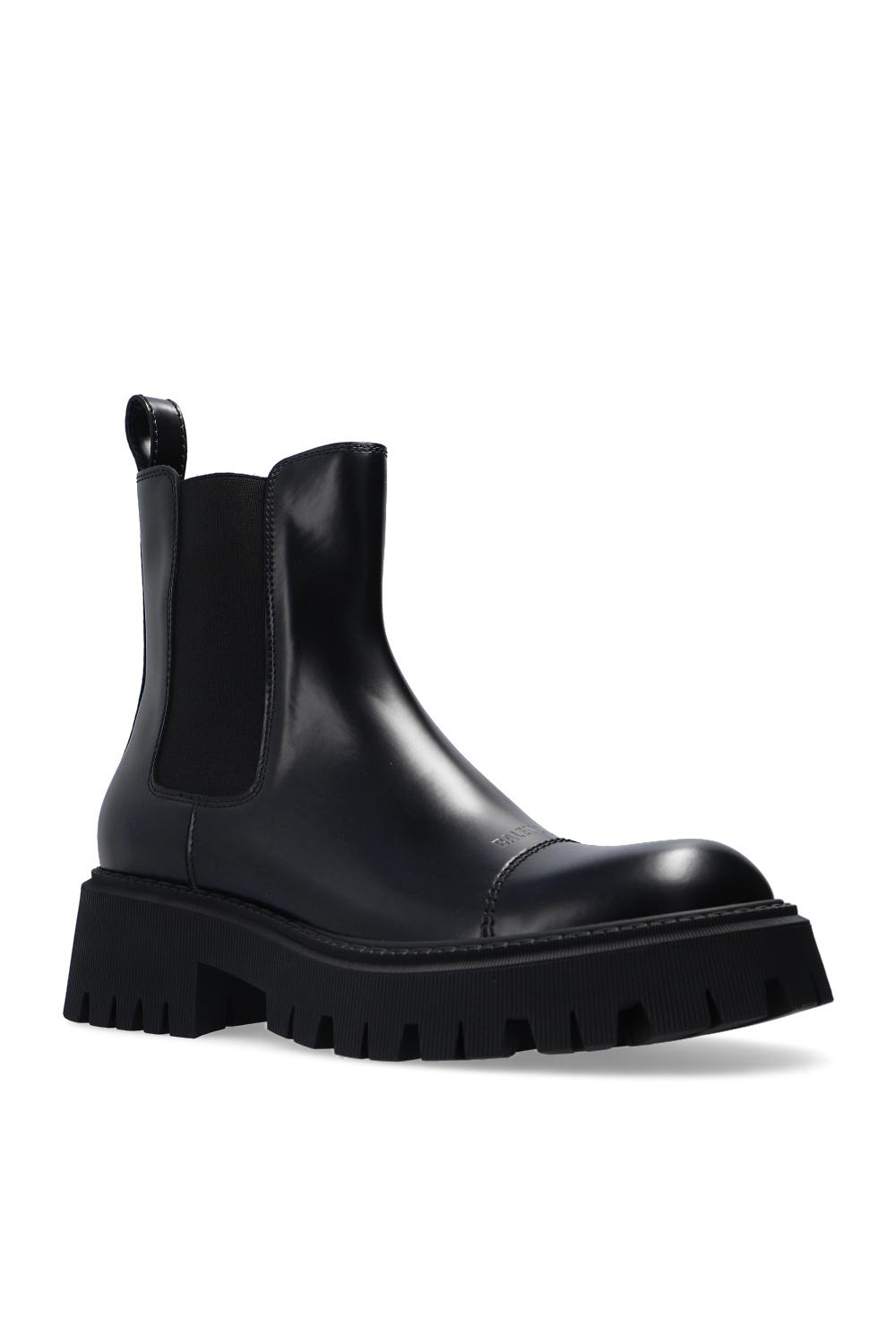 Balenciaga 'tractor' Platform Chelsea Boots in Black for Men | Lyst