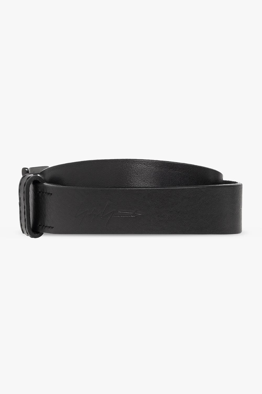 Yohji Yamamoto Leather Belt in Black for Men | Lyst