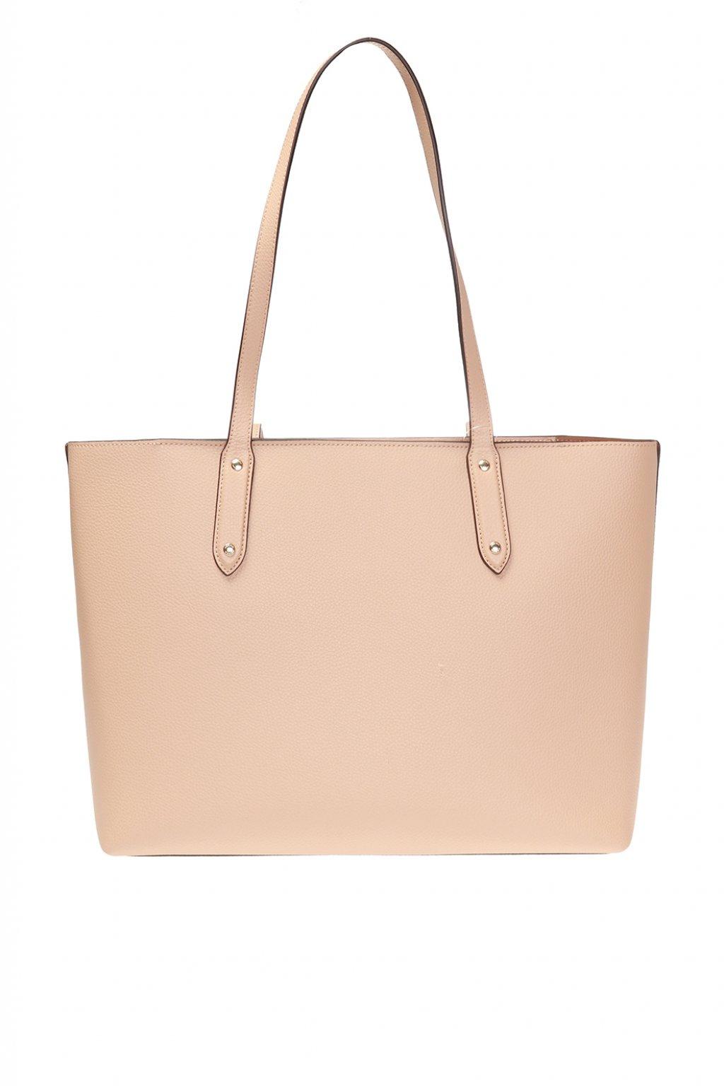 Coach beige tote bag deals