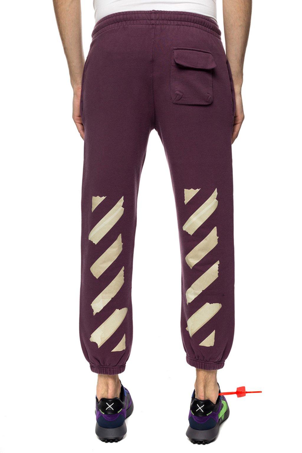 track pants off white