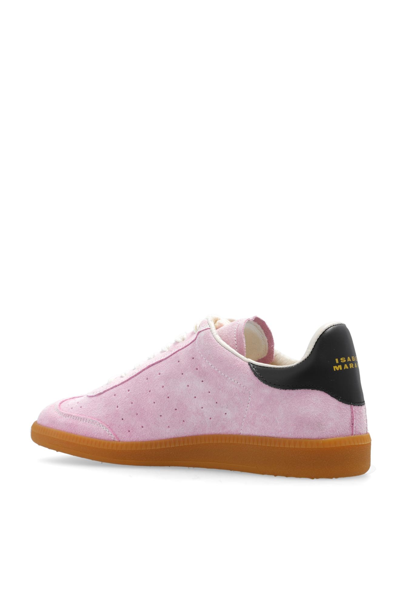 Isabel Marant Beth Mixed Leather Triple-Grip Sneakers in