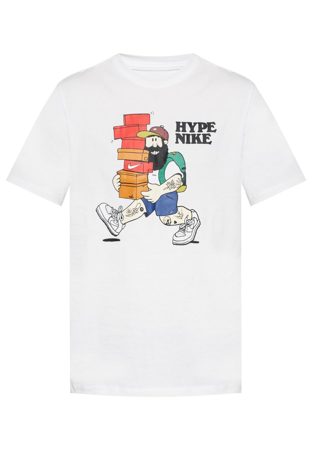 Nike Hype Short Sleeve T-shirt in White for Men | Lyst