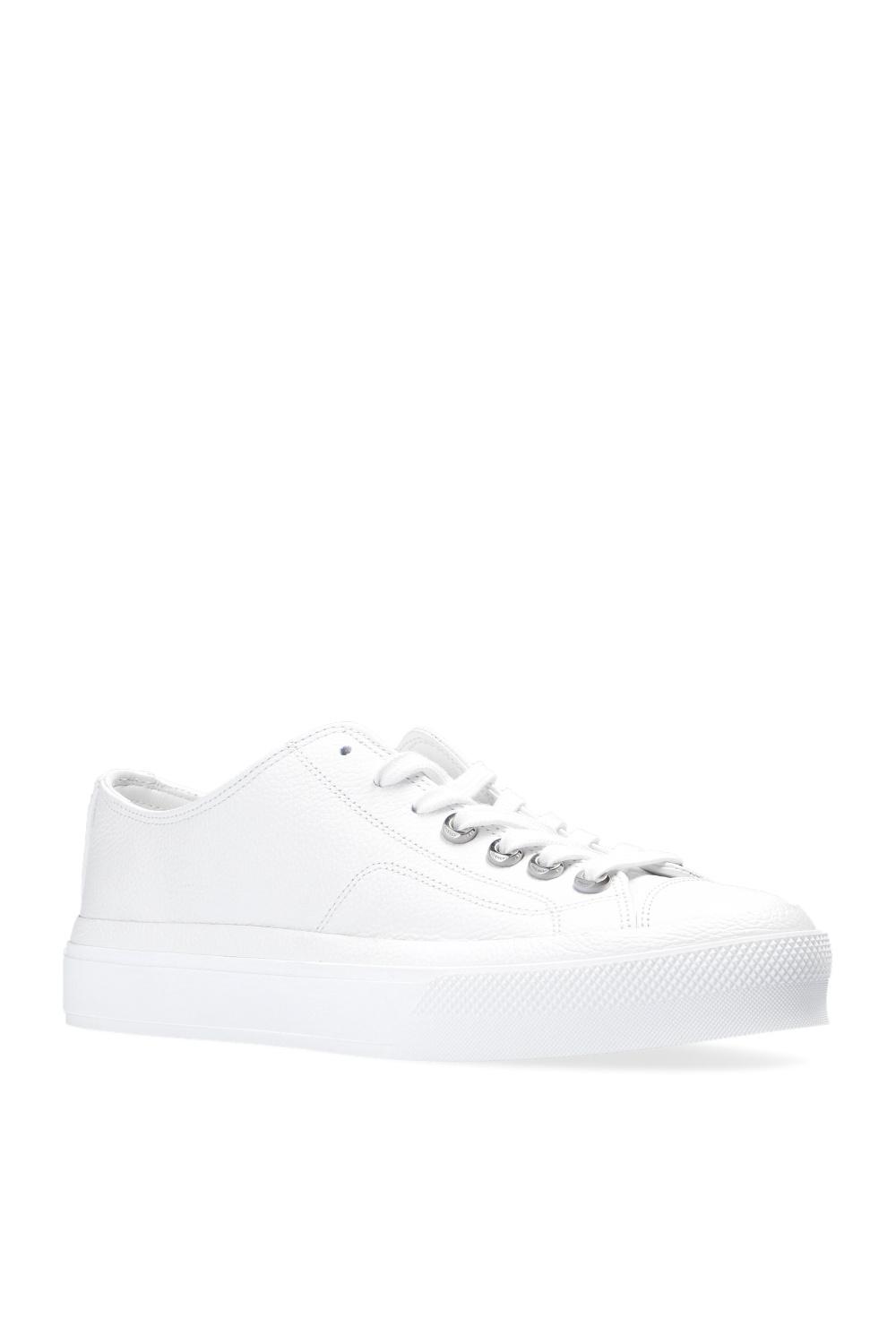 Givenchy Leather 'city Low' Sneakers in White | Lyst