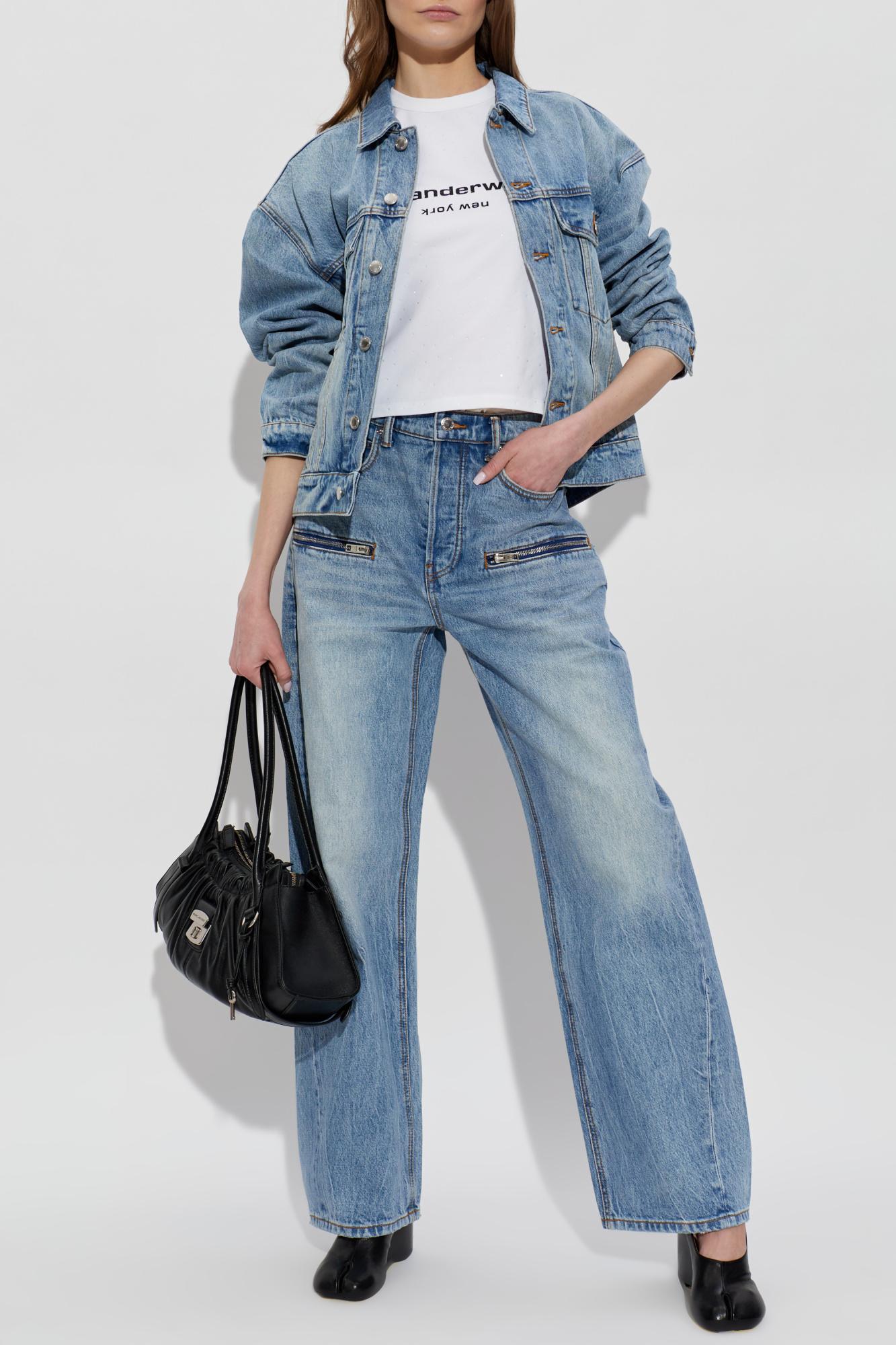 Alexander Wang Jean and denim jackets for Women | Online Sale up 