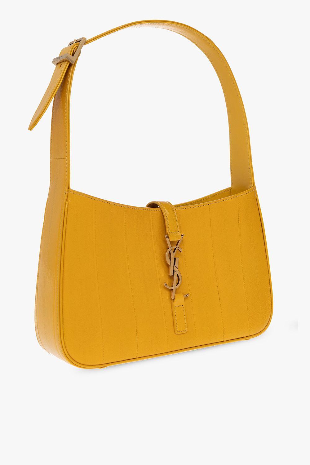 Saint Laurent 'le 5 A 7' Hobo Bag in Yellow | Lyst