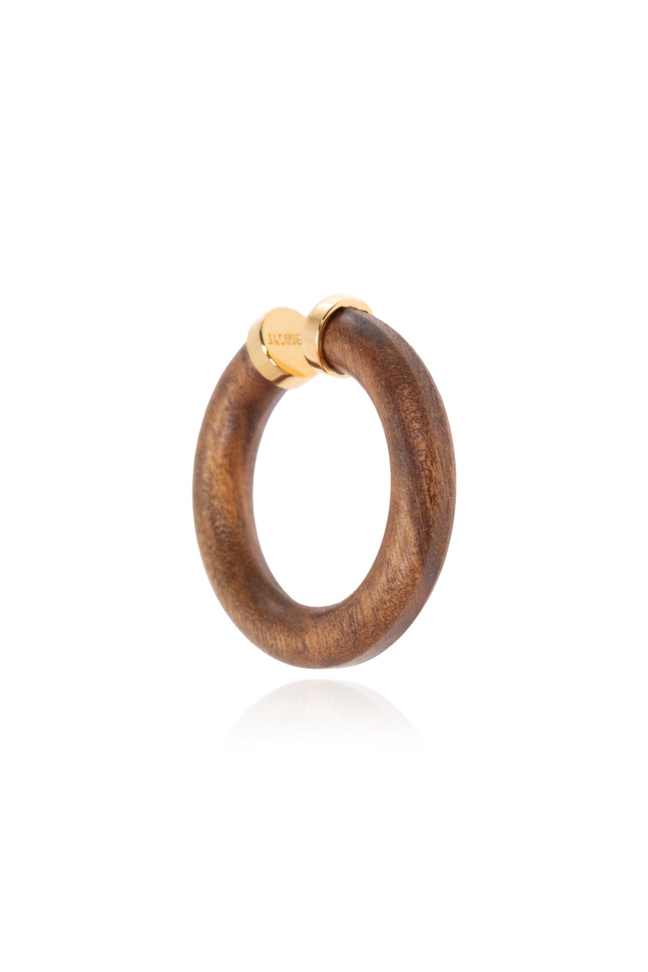 Jacquemus Set Of Three Ear Cuffs in Brown | Lyst