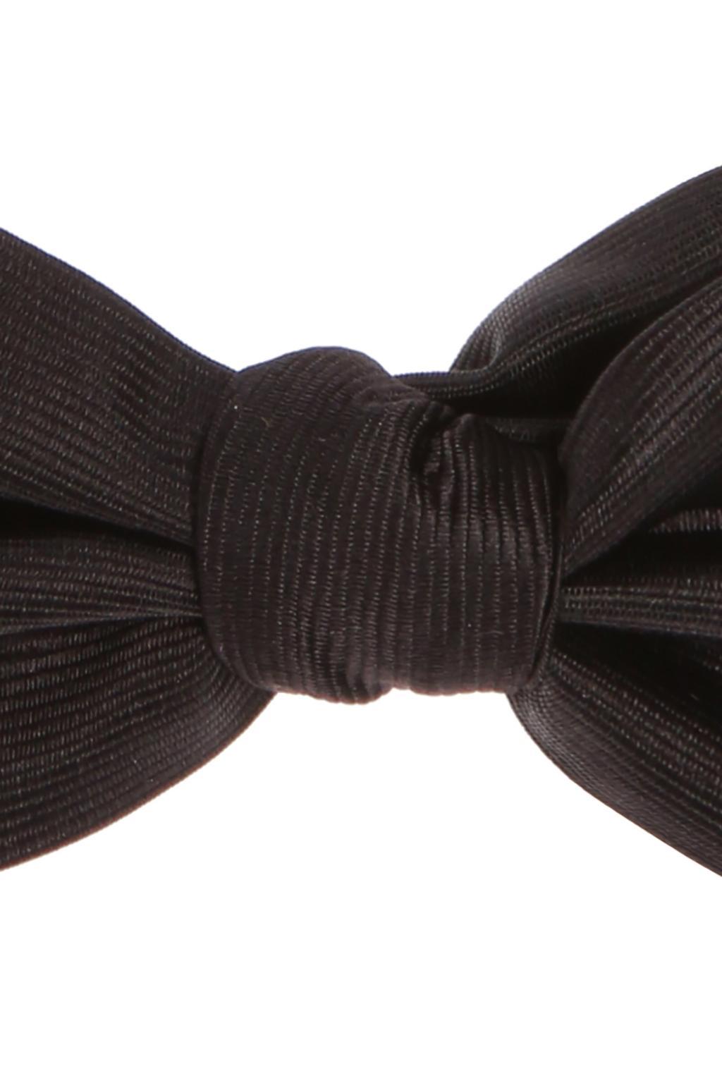 Gucci Silk Bowtie in Black for Men Lyst