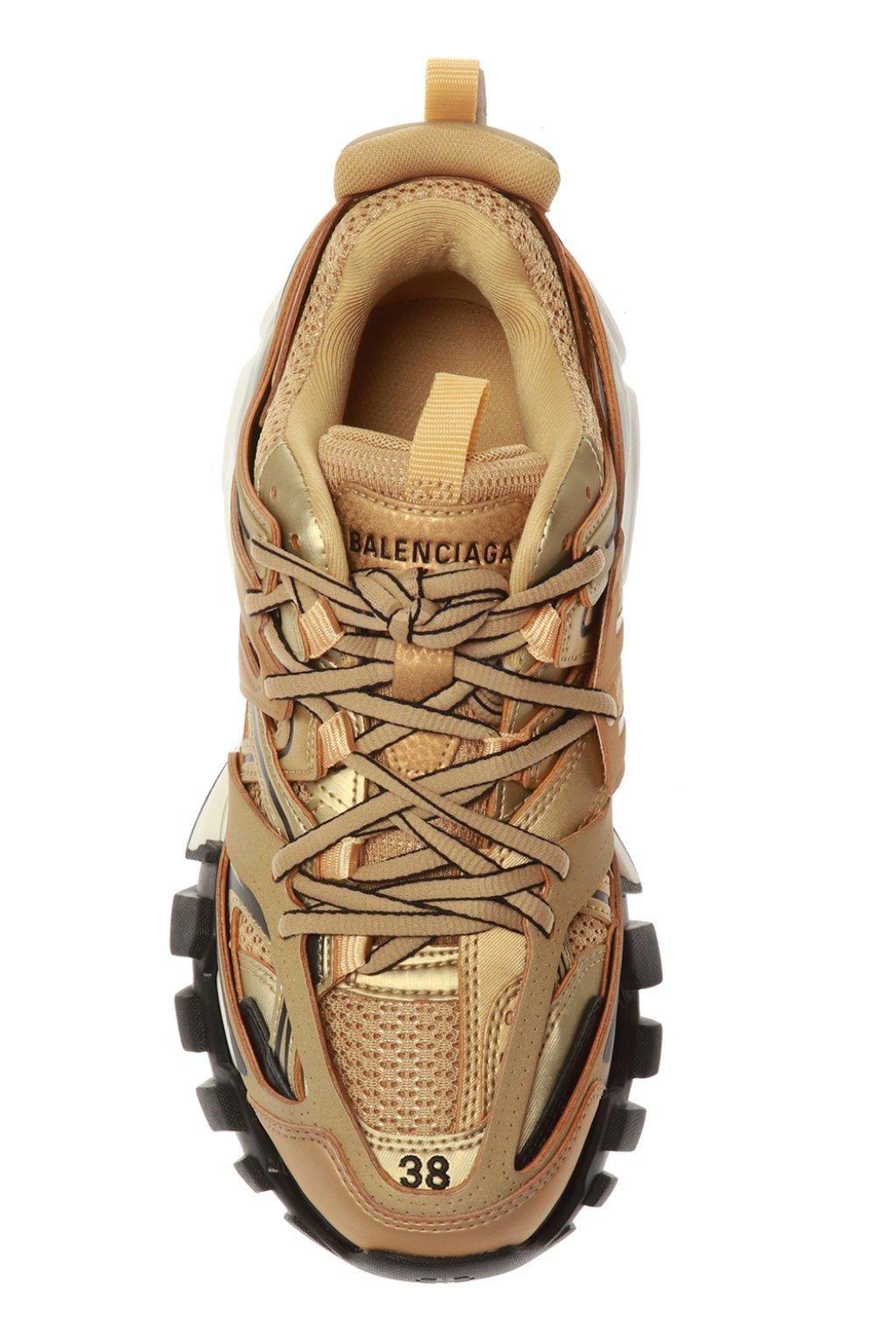 balenciaga gold sneakers