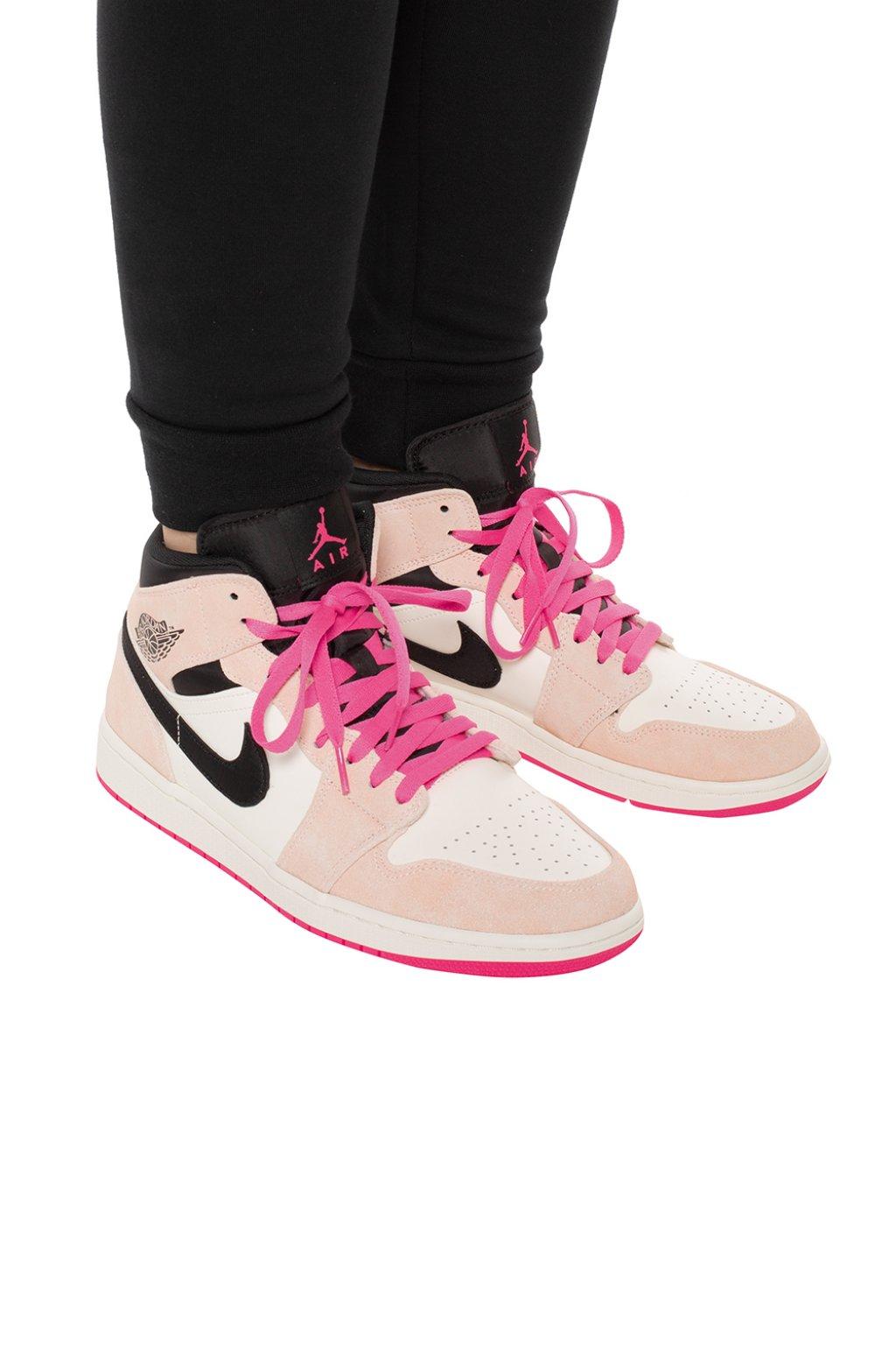 air jordan 1 mid crimson tint hyper pink