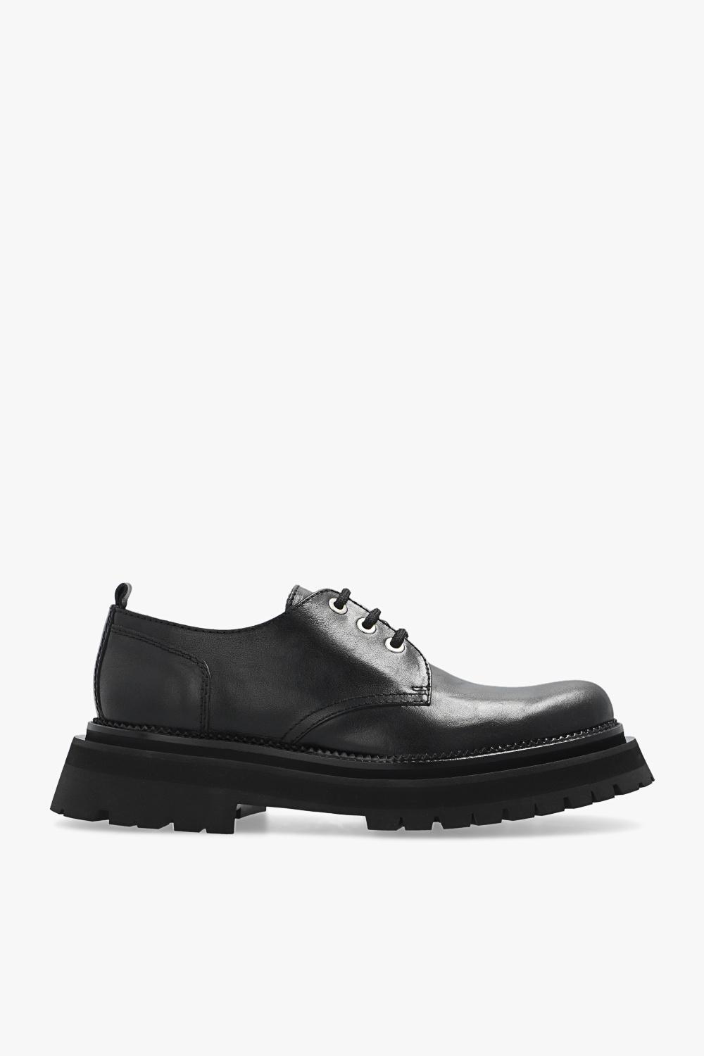 Ami Paris Derby Shoes in Black for Men | Lyst