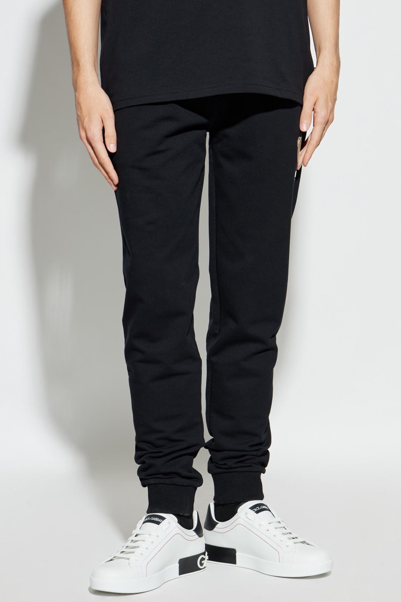 Love Moschino Damen Jogger – Slim Fit Aus Baumwolle Mit Logo-Print & Bunten Einsätzen