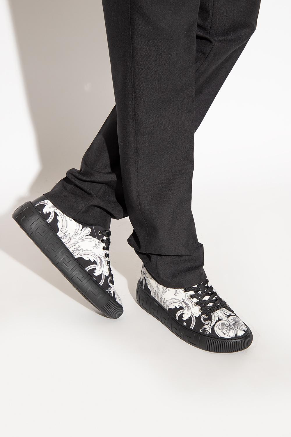 versace canvas shoes