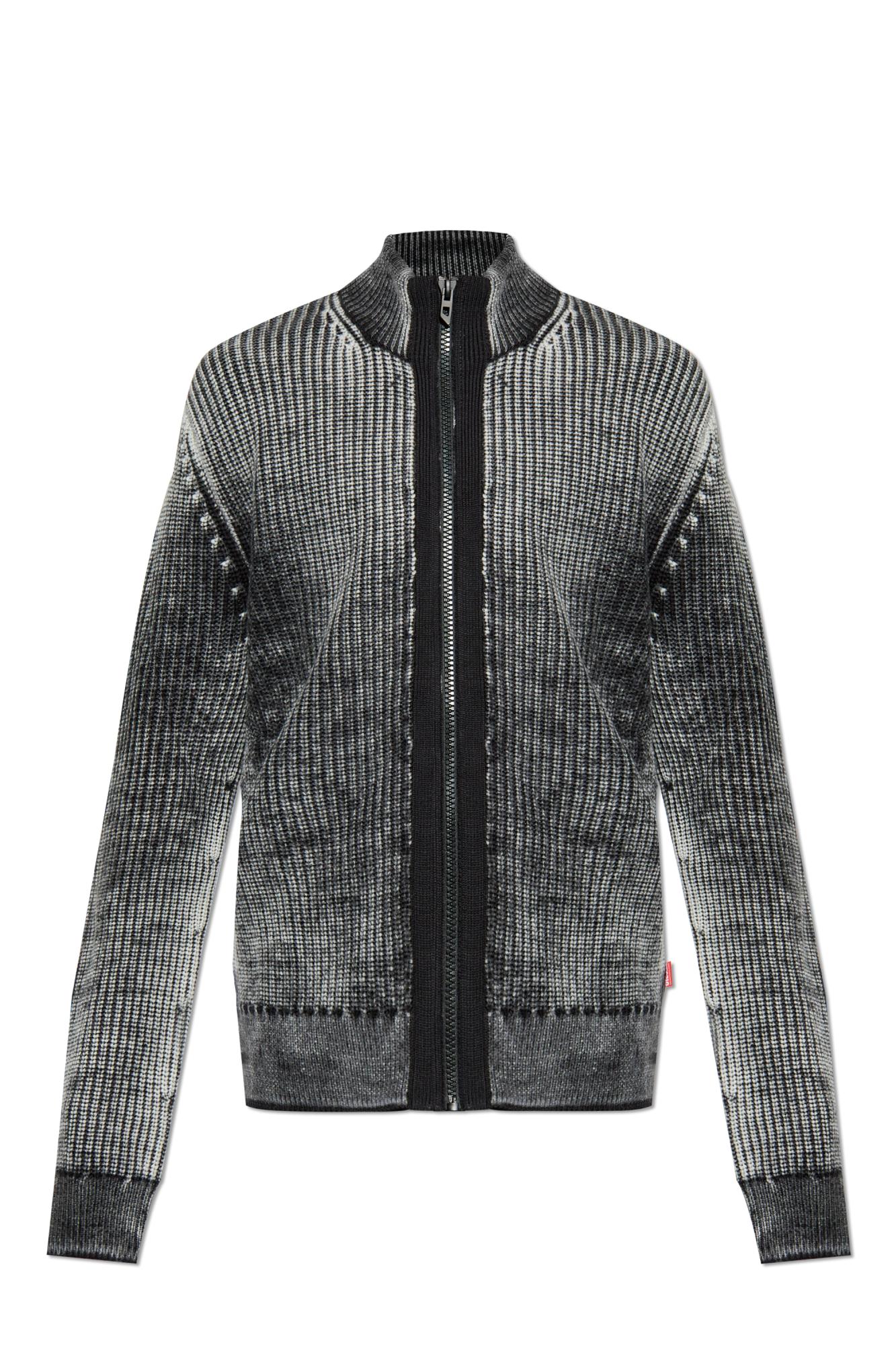 DIESEL Cardigan K-Arini in Black for Men | Lyst
