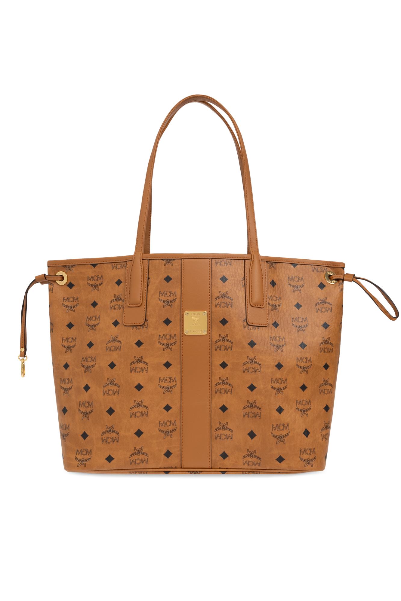 Mcm Liz Mcm Tasche Sale Small Liz Shopper In Visetos Green MCM ®NZ