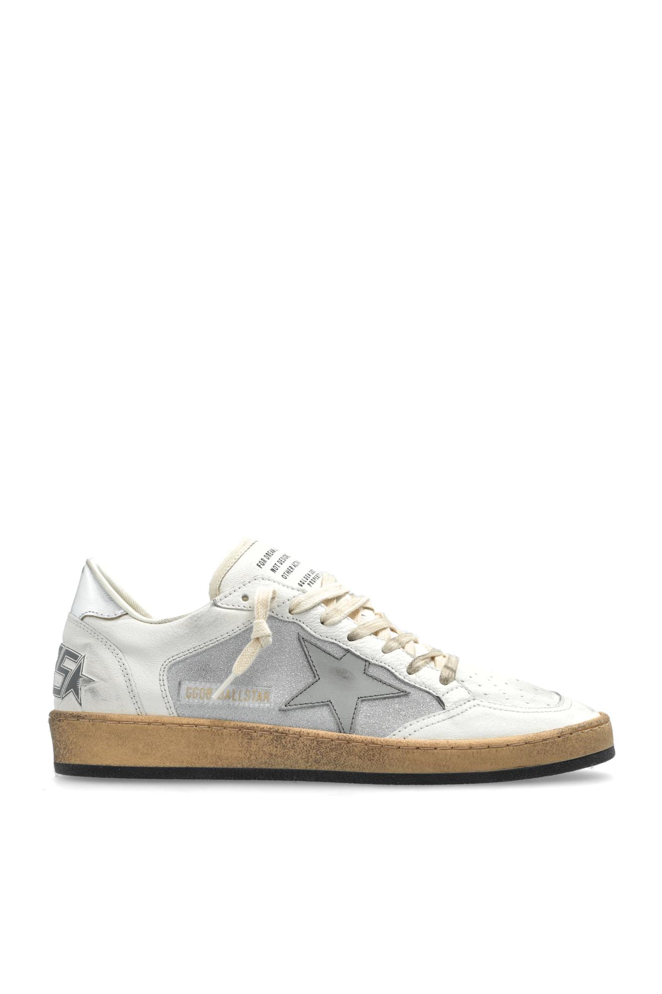 Golden Goose Sneakers Ball Star Double Quarter in White | Lyst