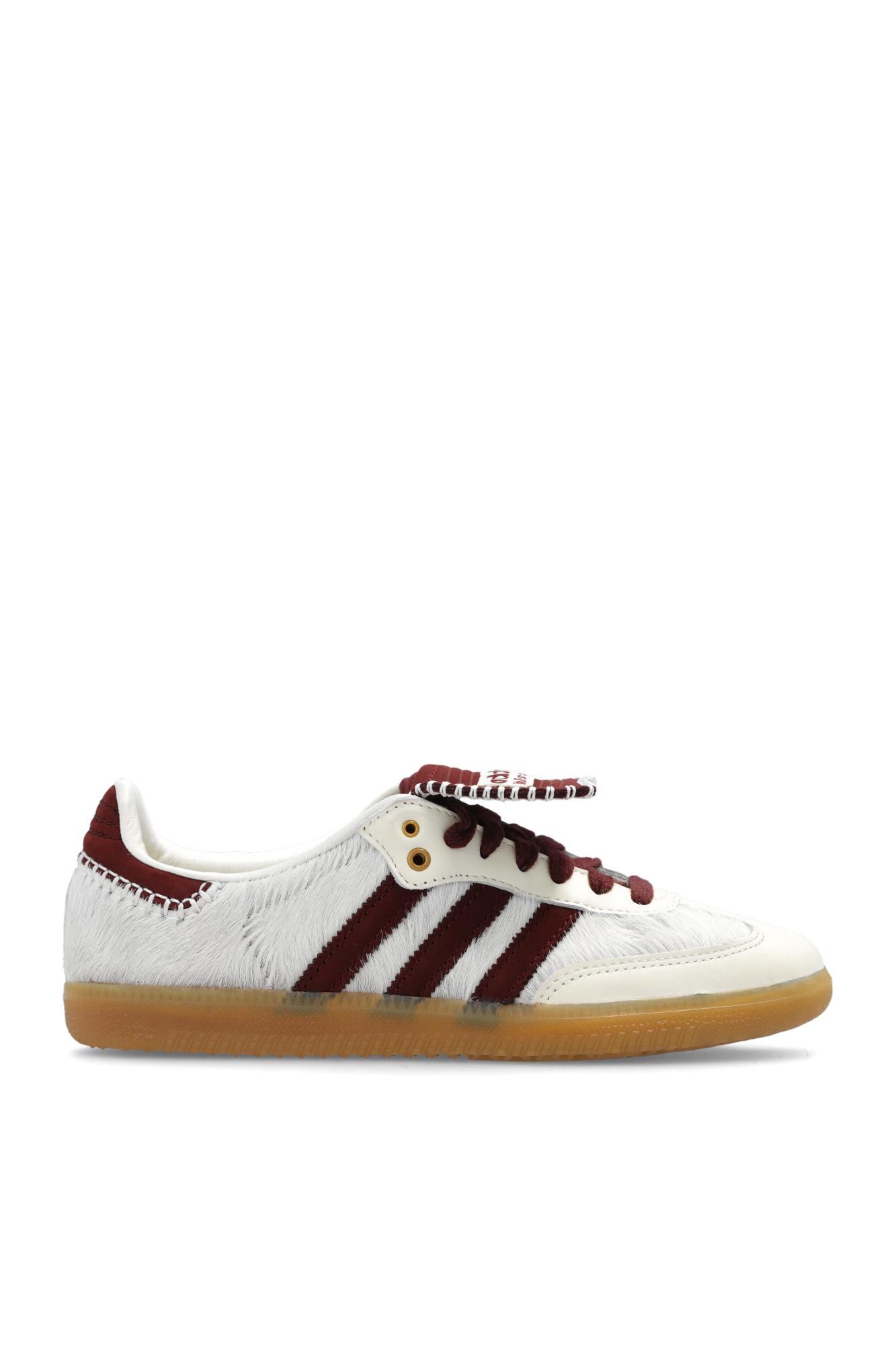 adidas Originals + Wales Bonner Samba Leather-trimmed Calf Hair Sneakers in  White for Men | Lyst