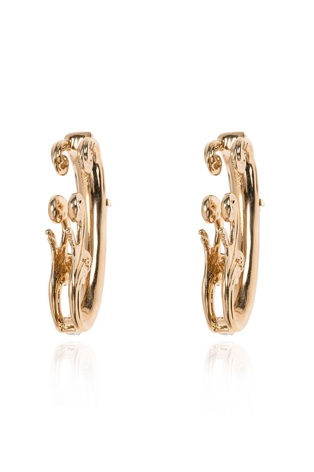 Versace Medusa Head Ear Cuffs in Gold (Metallic) | Lyst