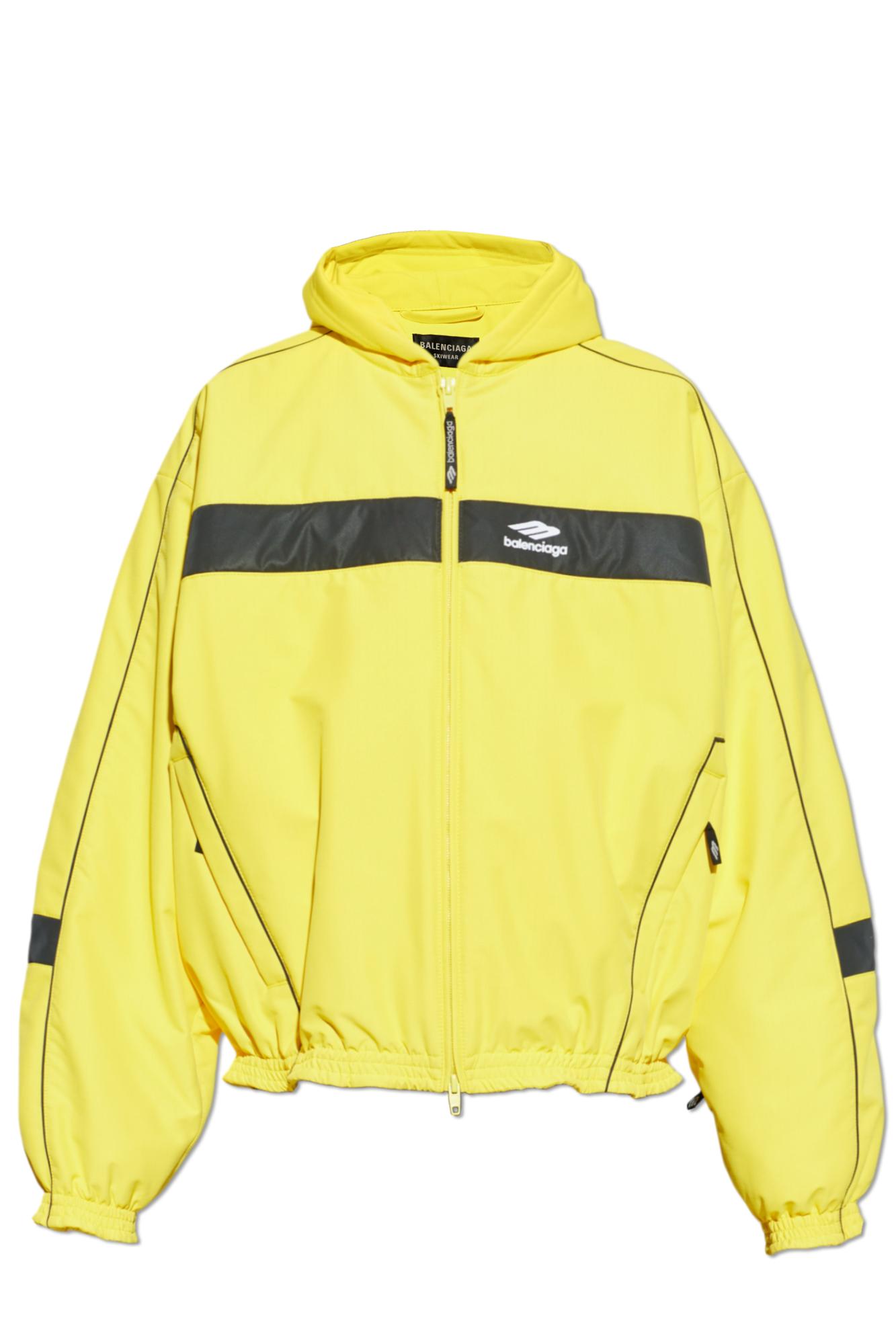balenciaga 2022冬イエローナイロンジャケットsize2