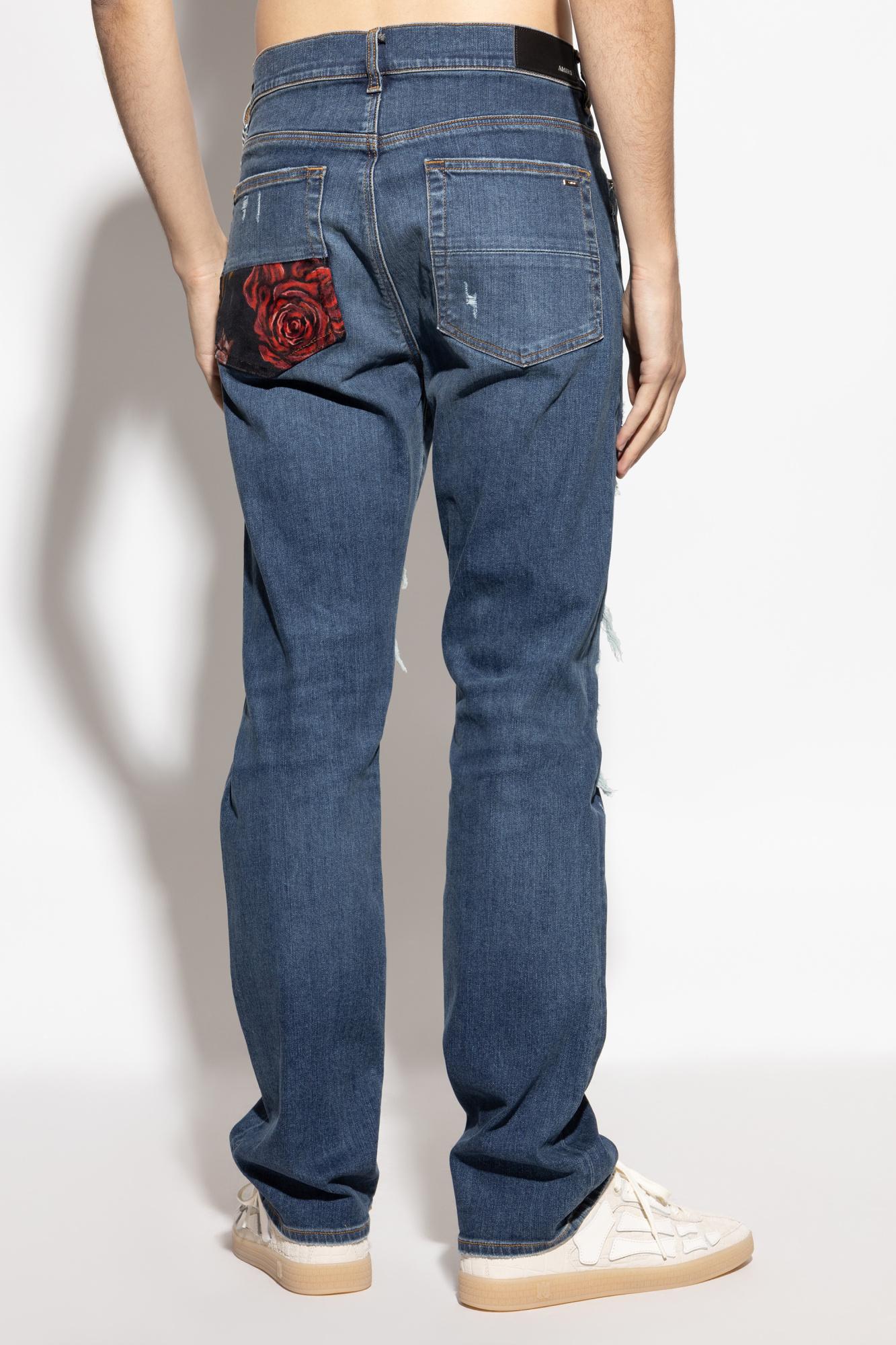 パンツ 34 AMIRI MA BAR POCKET STRAIGHT INDIGO パンツ 34 AMIRI MA BAR POCKET STRAIGHT INDIGO Blue Straight