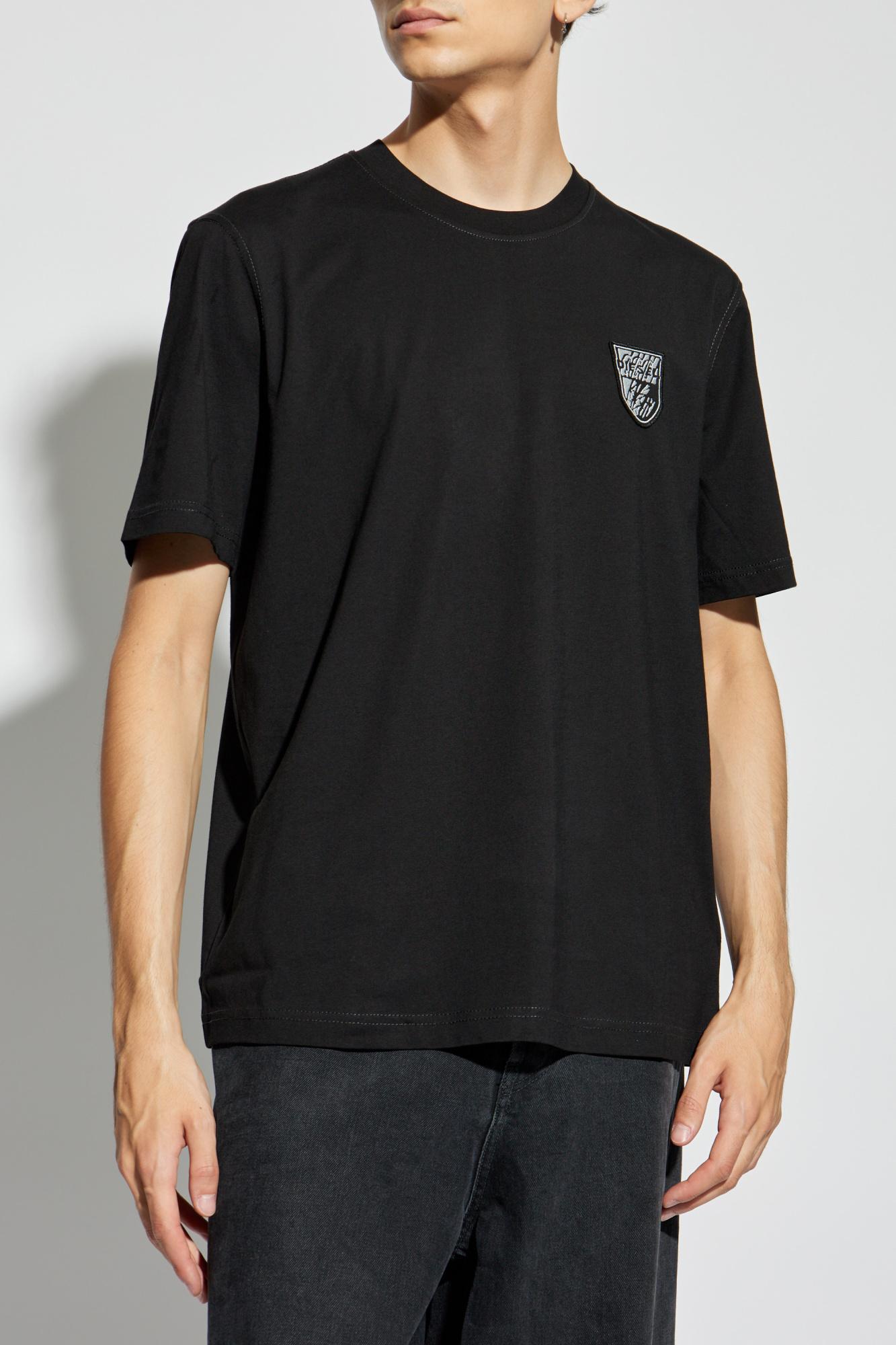 【関税&送料込】Diesel T-Adjust Cotton T-Shirt Diesel T Adjust Q1 T Shirt Grey | Mainline Menswear United
