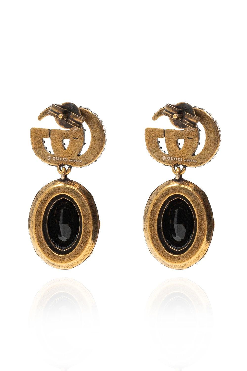 Gucci black earrings online